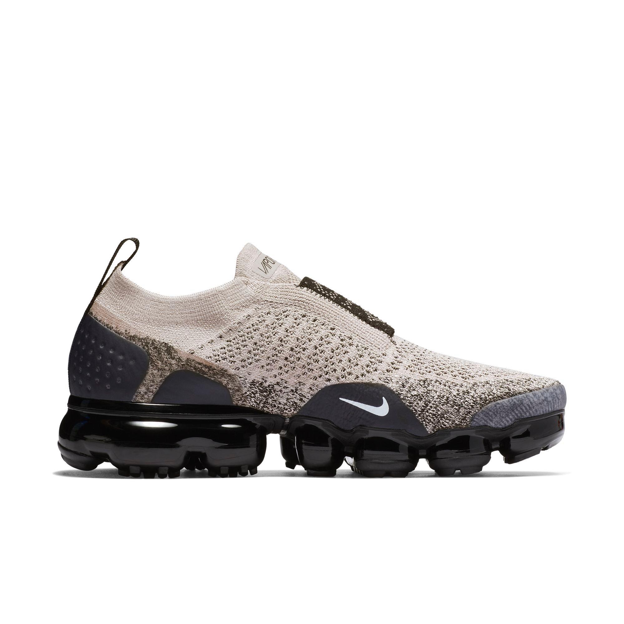 vapormax no laces black womens