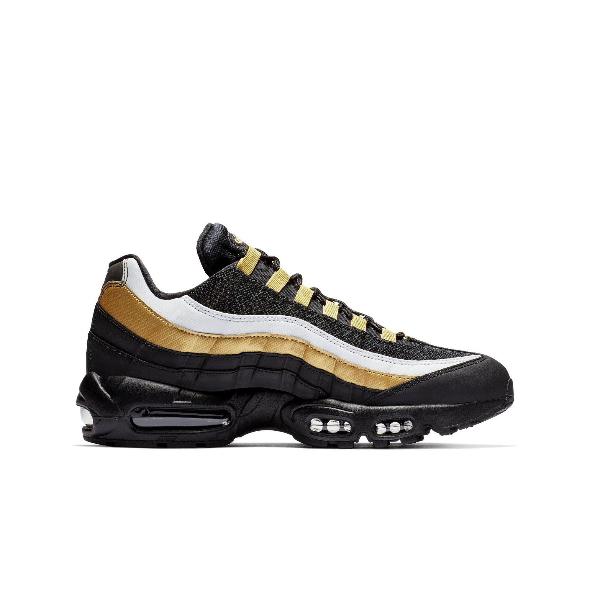 nike air max 95 black and gold