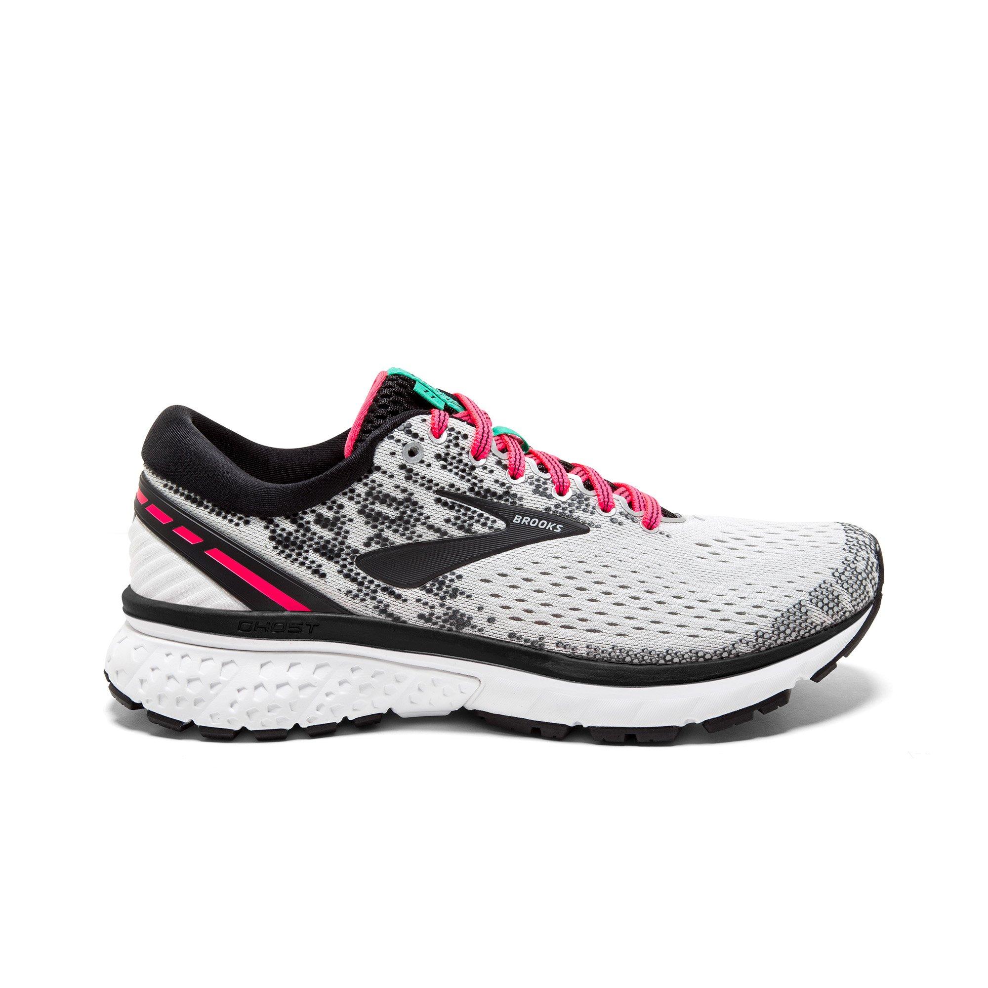 brooks ghost 11 white pink black