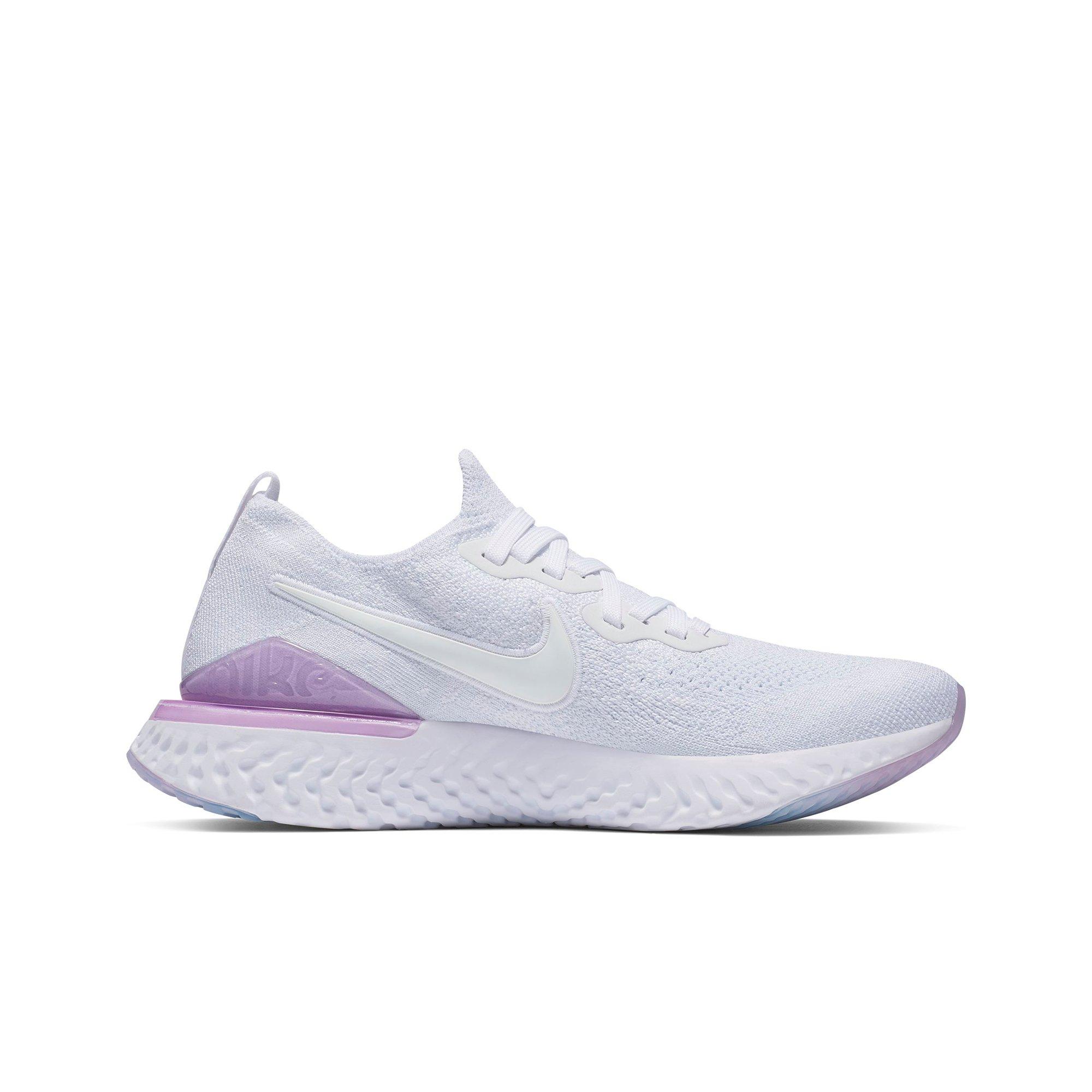 nike epic react flyknit 2 white pink foam