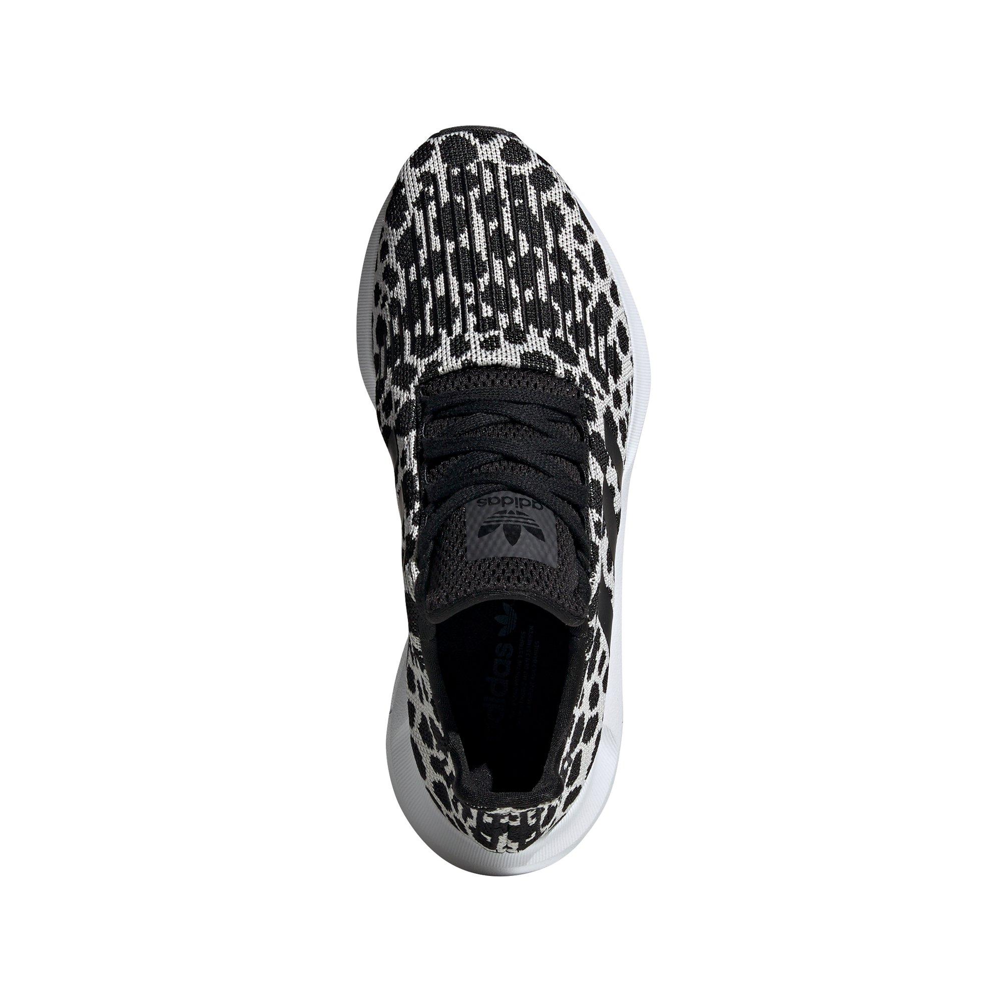 adidas swift run raw white black