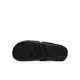 Nike Benassi Duo Ultra Slide "Black" Women's Sandal - BLACK/WHITE Thumbnail View 5