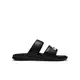 Nike Benassi Duo Ultra Slide "Black" Women's Sandal - BLACK/WHITE Thumbnail View 1