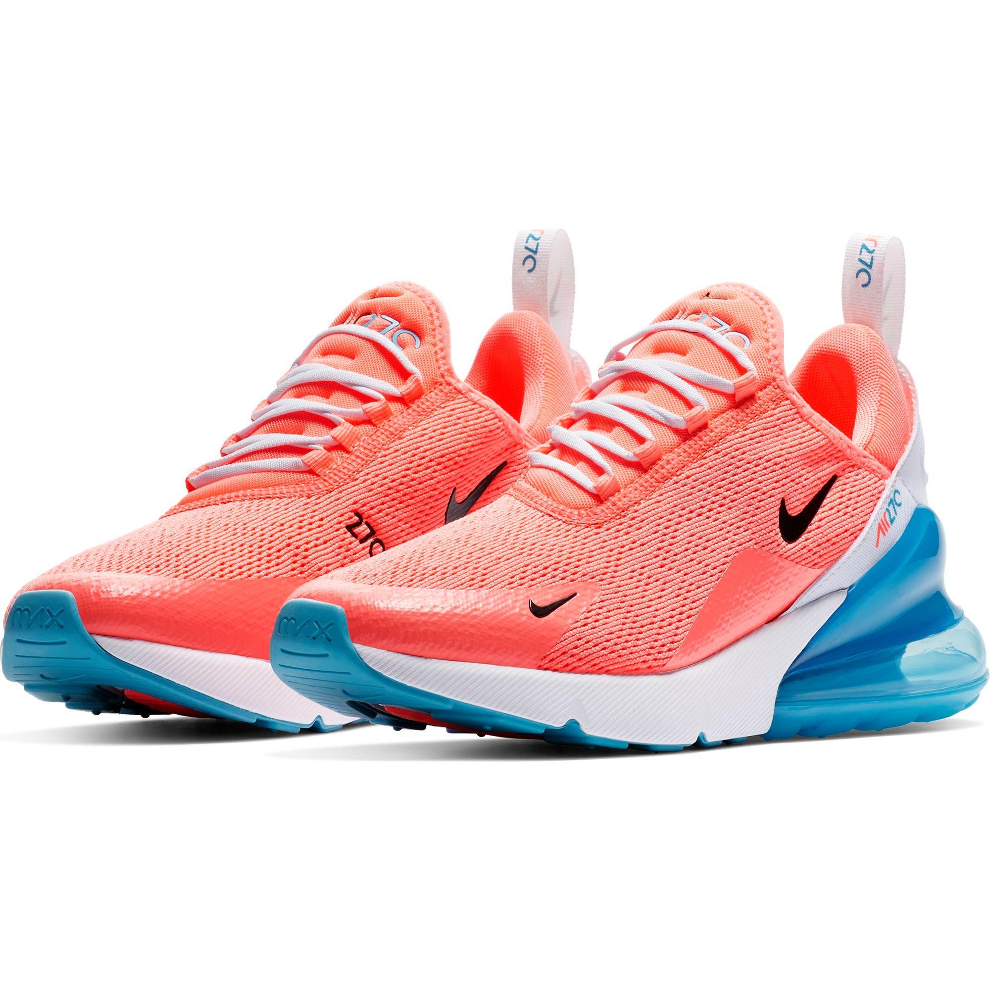 air max 270 womens blue and pink