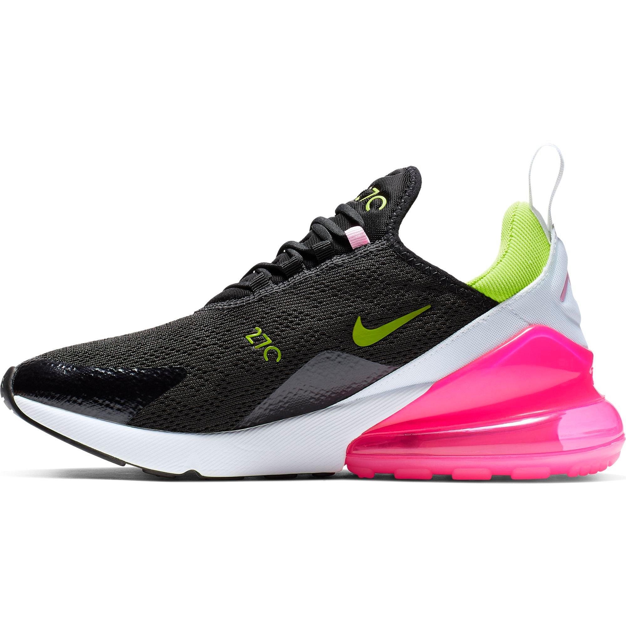 nike 270 pink black