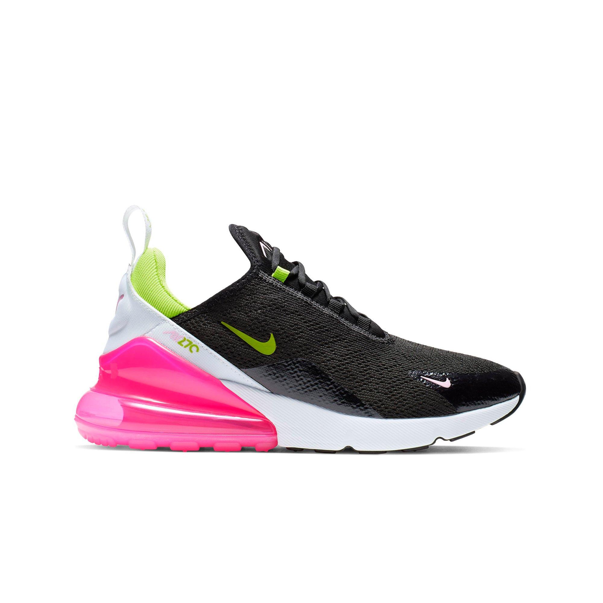 air max 270 white black and pink
