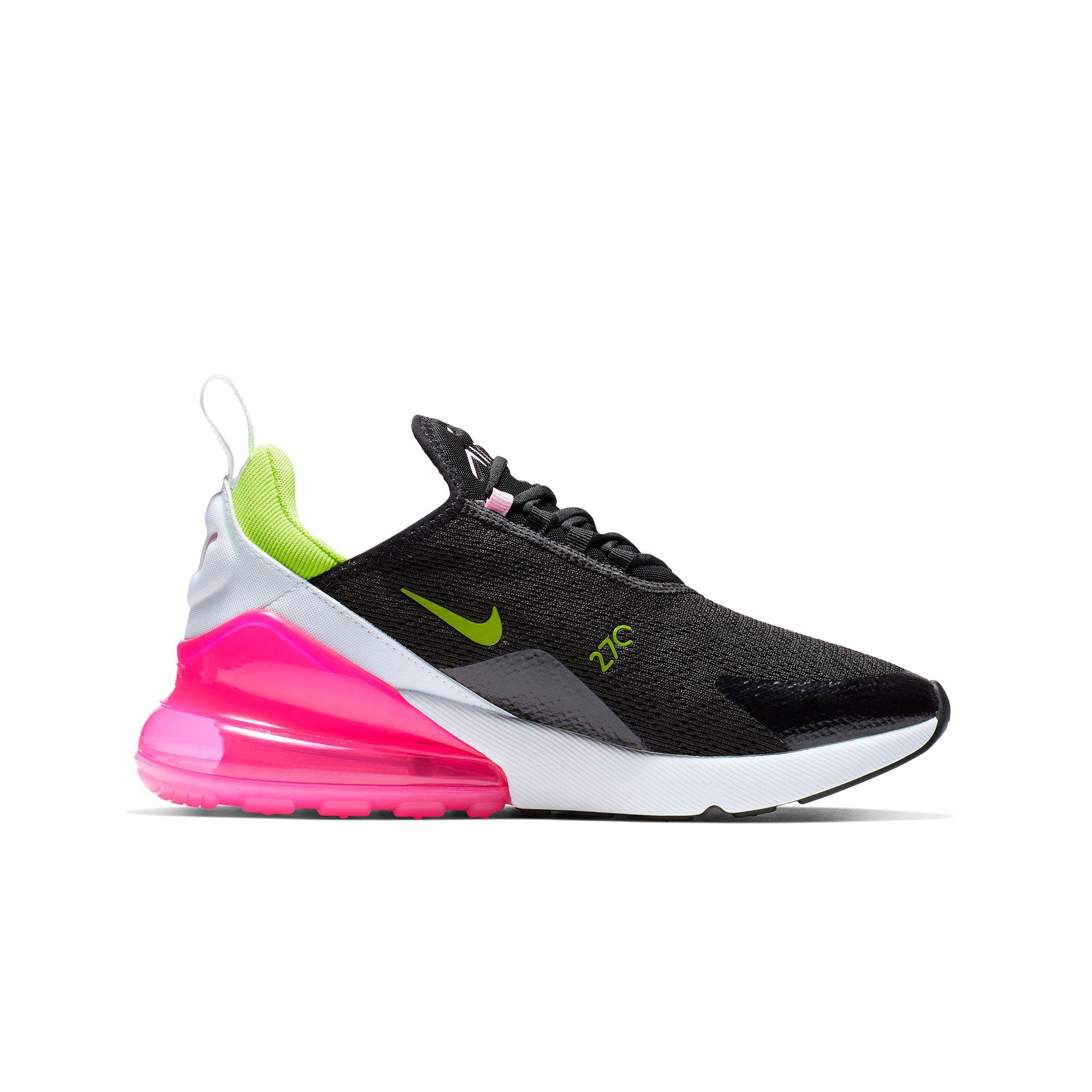 nike 270s black and pink