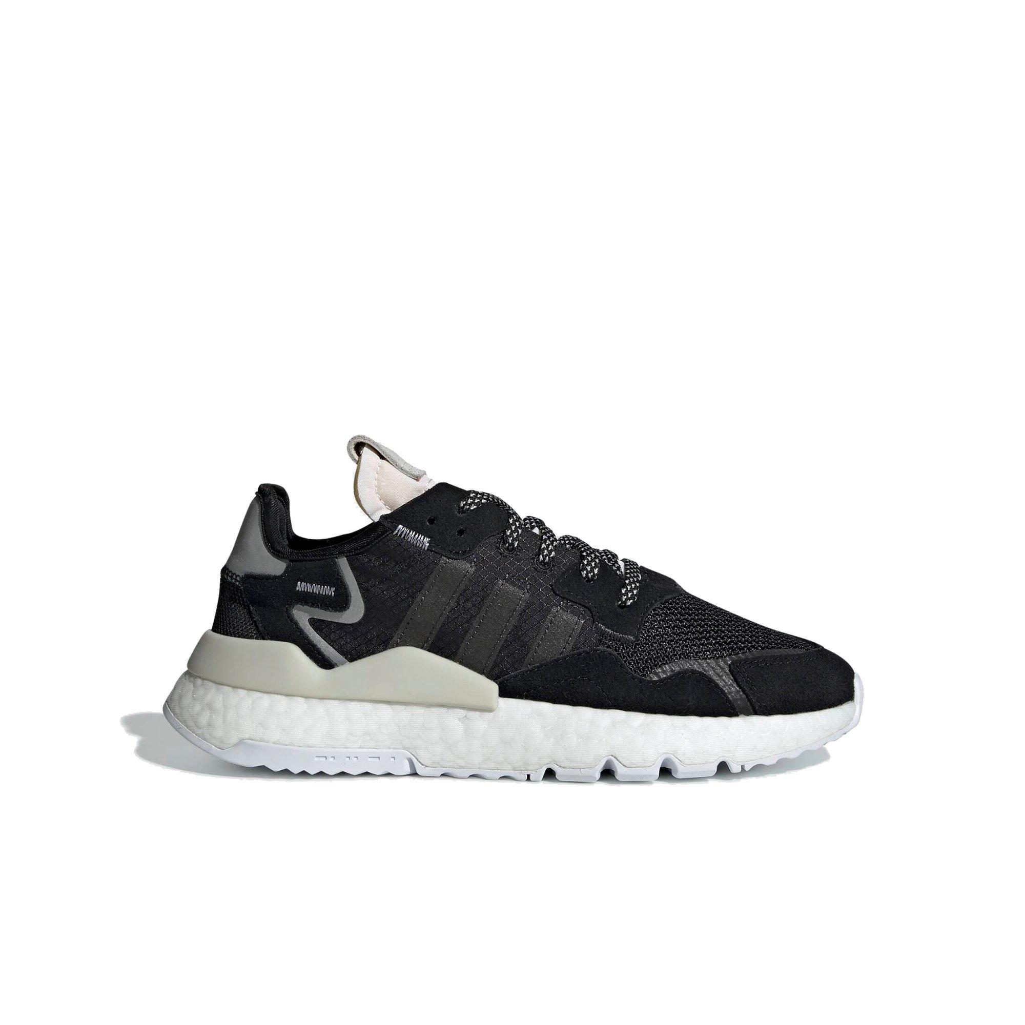 adidas nite jogger white black