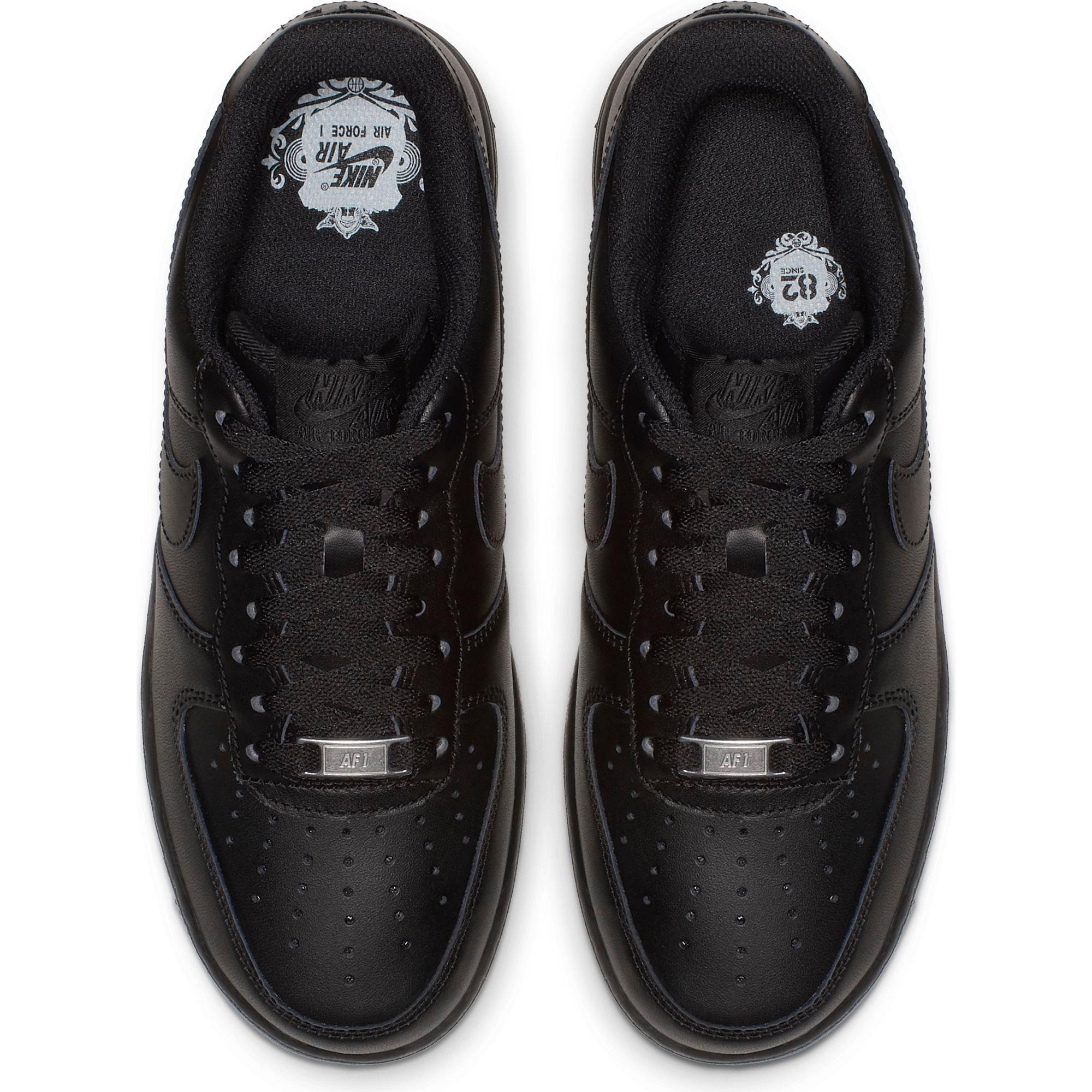 Black air clearance force ones women