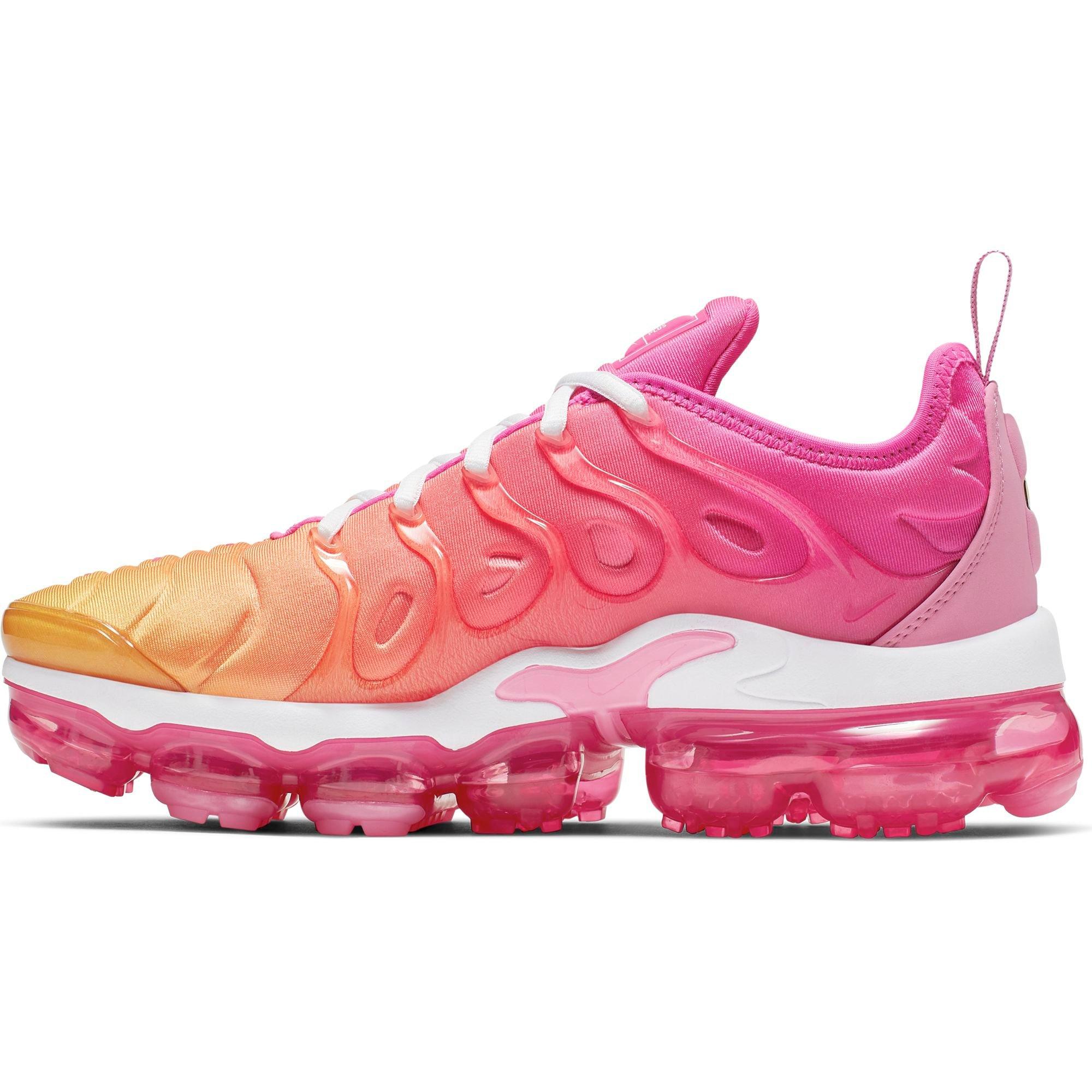 orange and pink vapormax