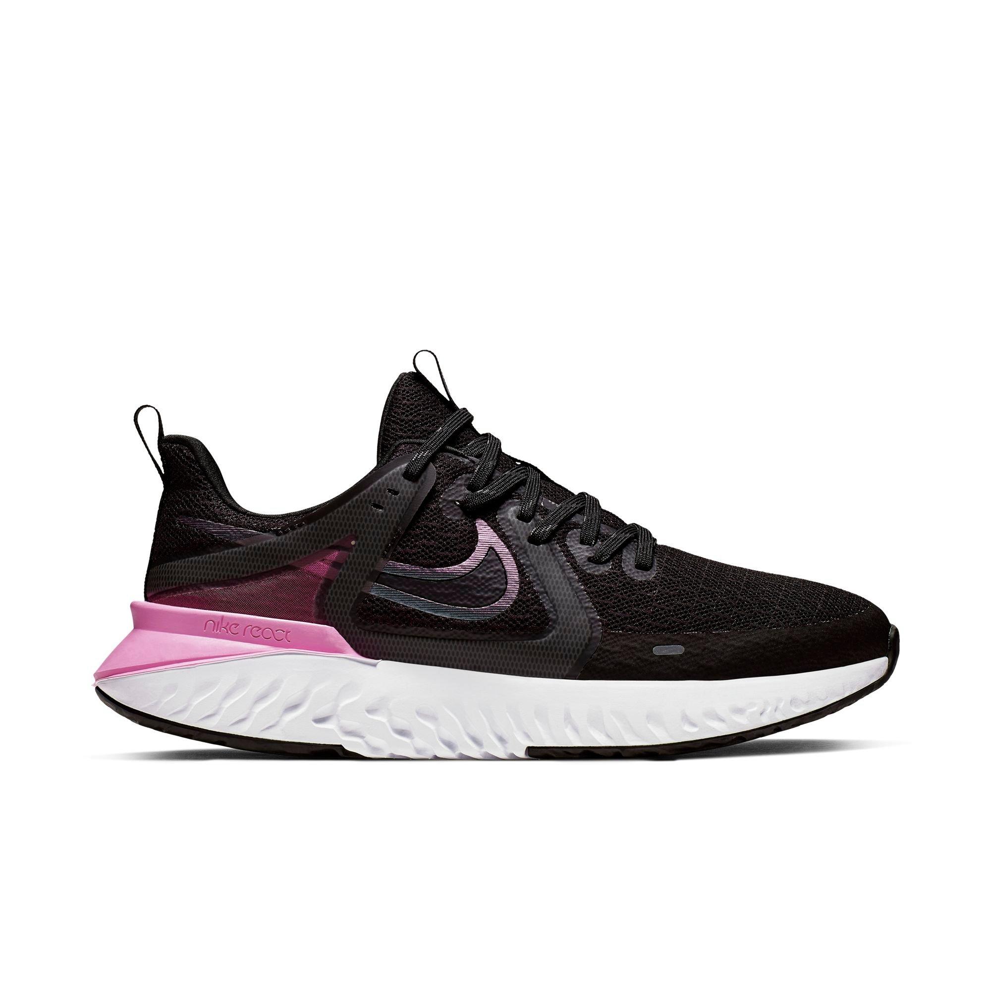 nike legend react black pink