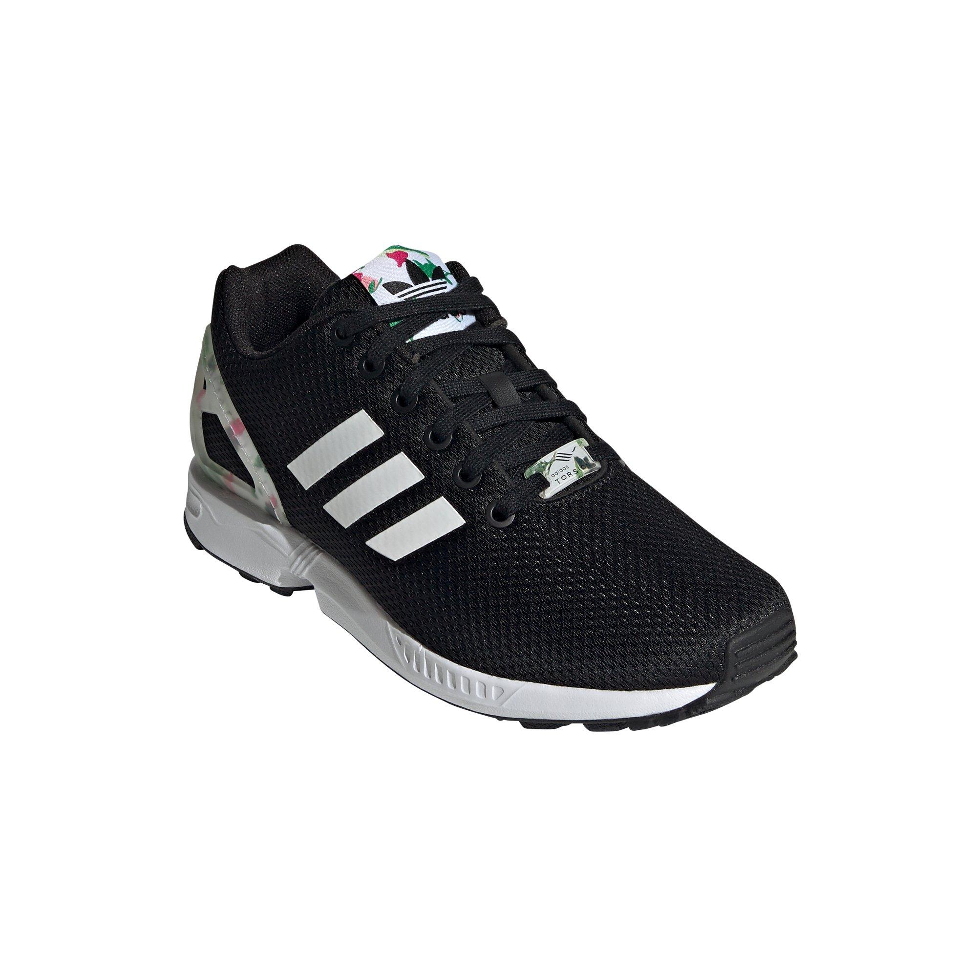 adidas zx flux core black floral