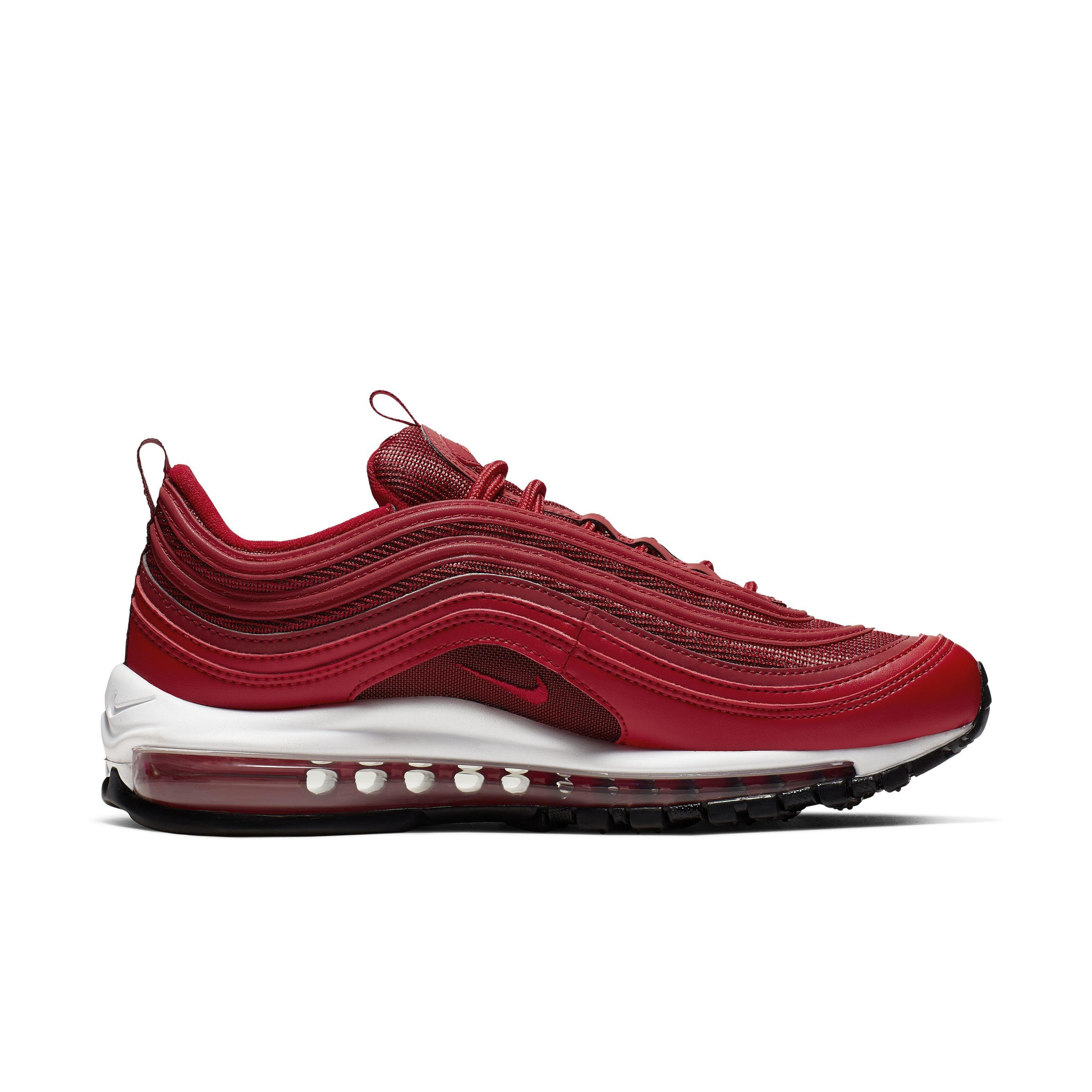 red and white air max 97 womens