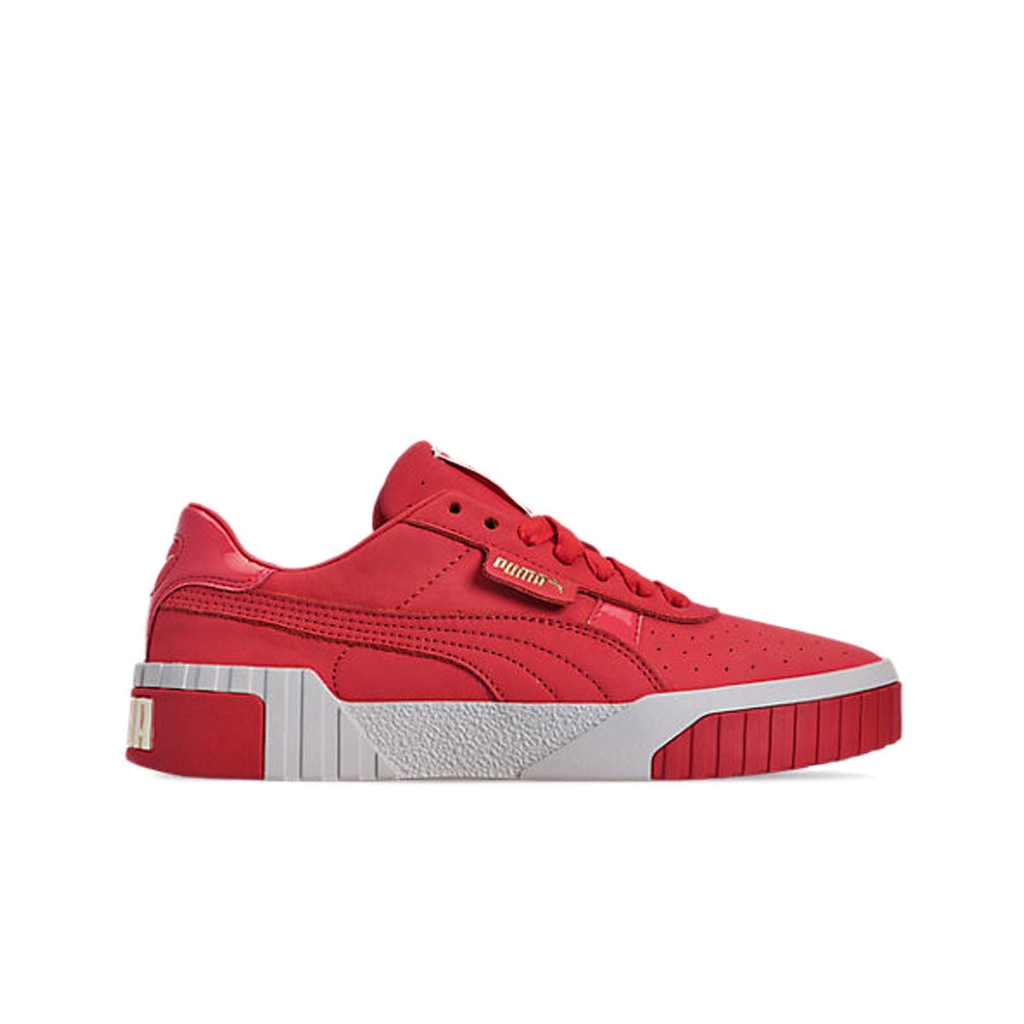 puma cali red white blue