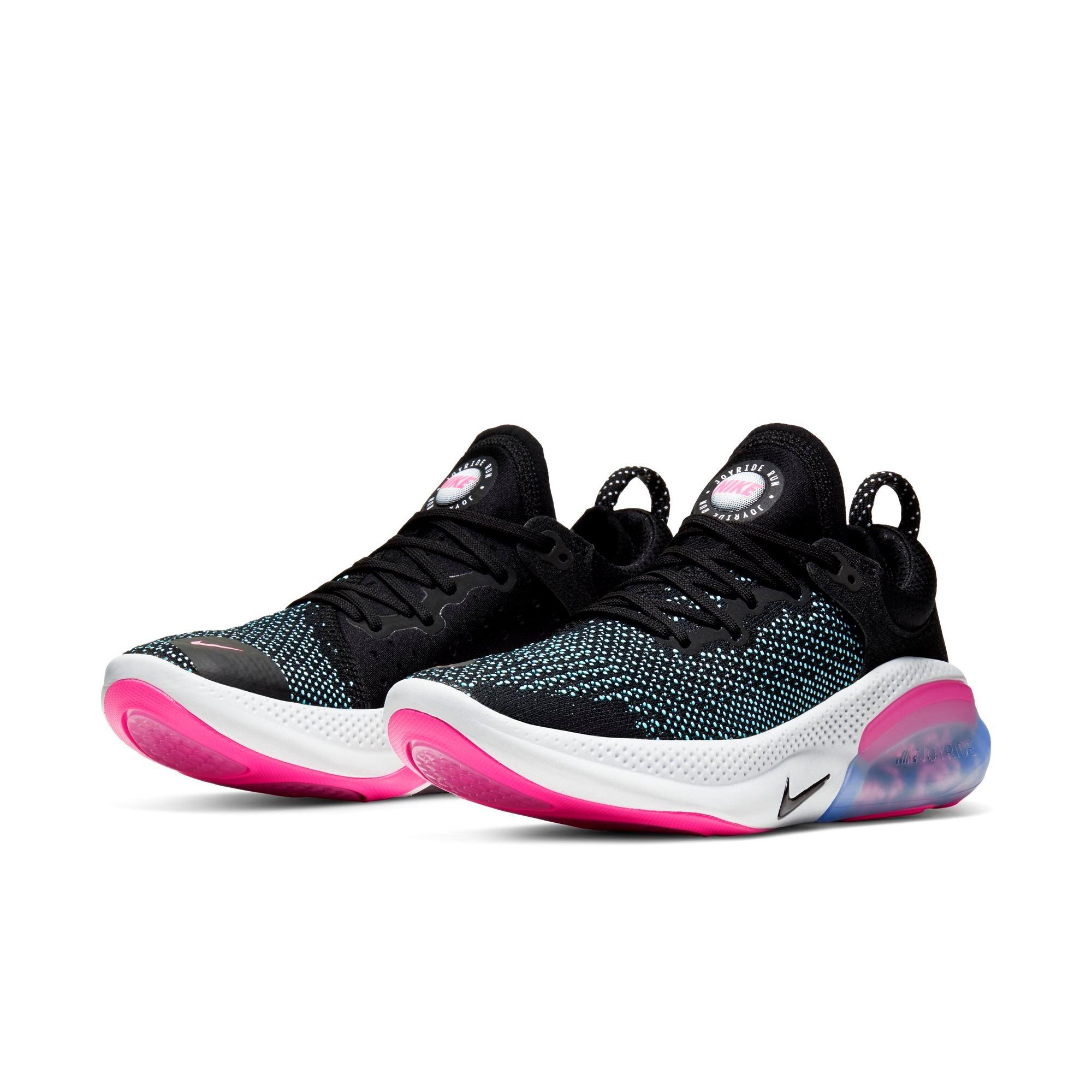 nike joyride run flyknit black pink