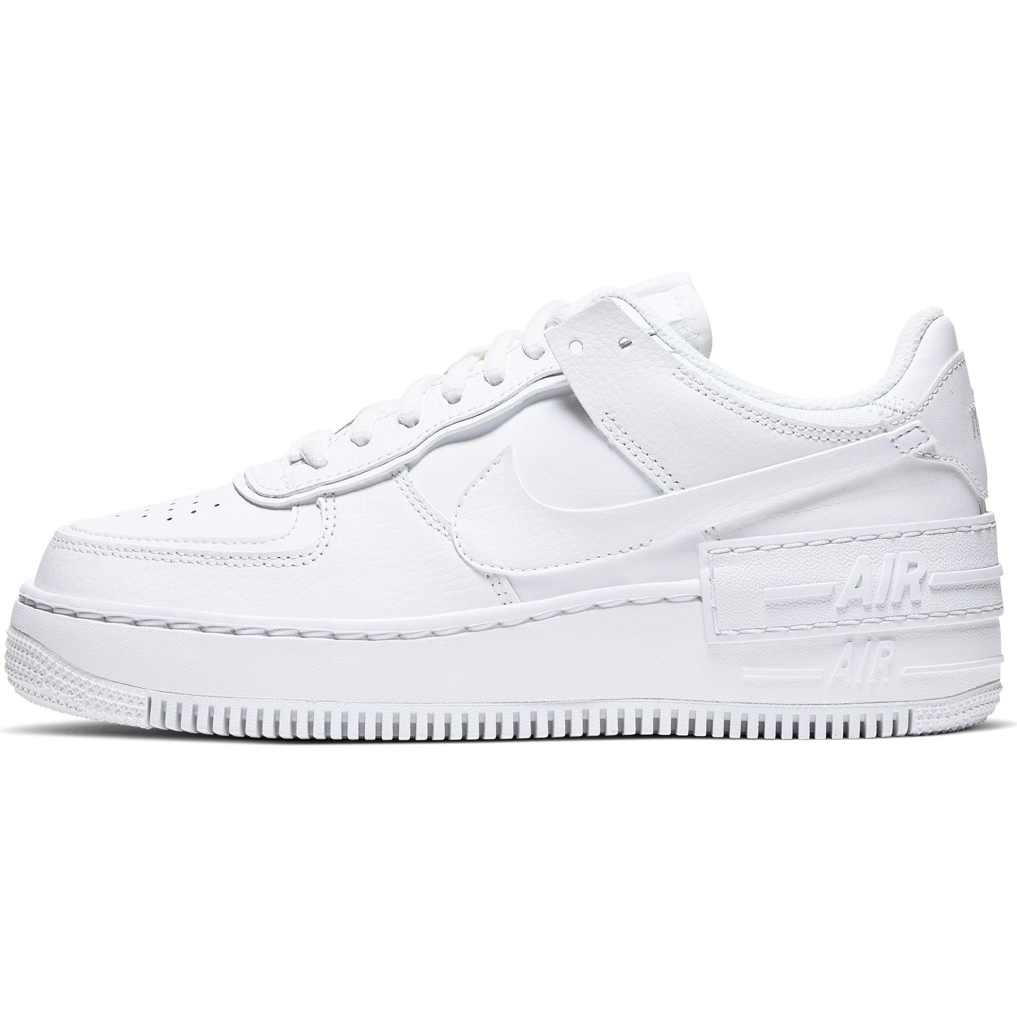 Nike Air Force 1 Shadow "White" Women's Shoe - WHITE Thumbnail View 4
