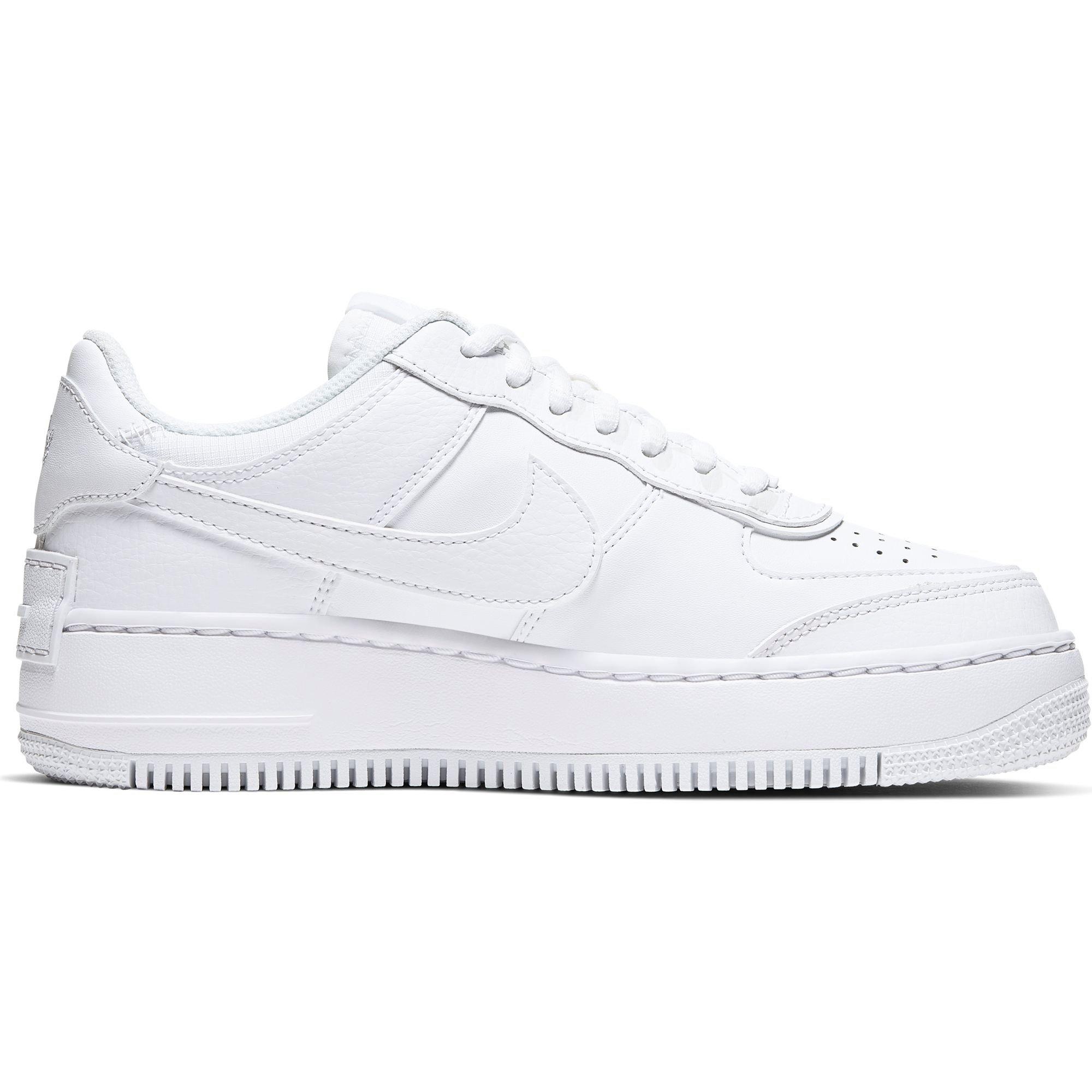 Nike Air Force 1 Shadow "White" Women's Shoe - WHITE Thumbnail View 2