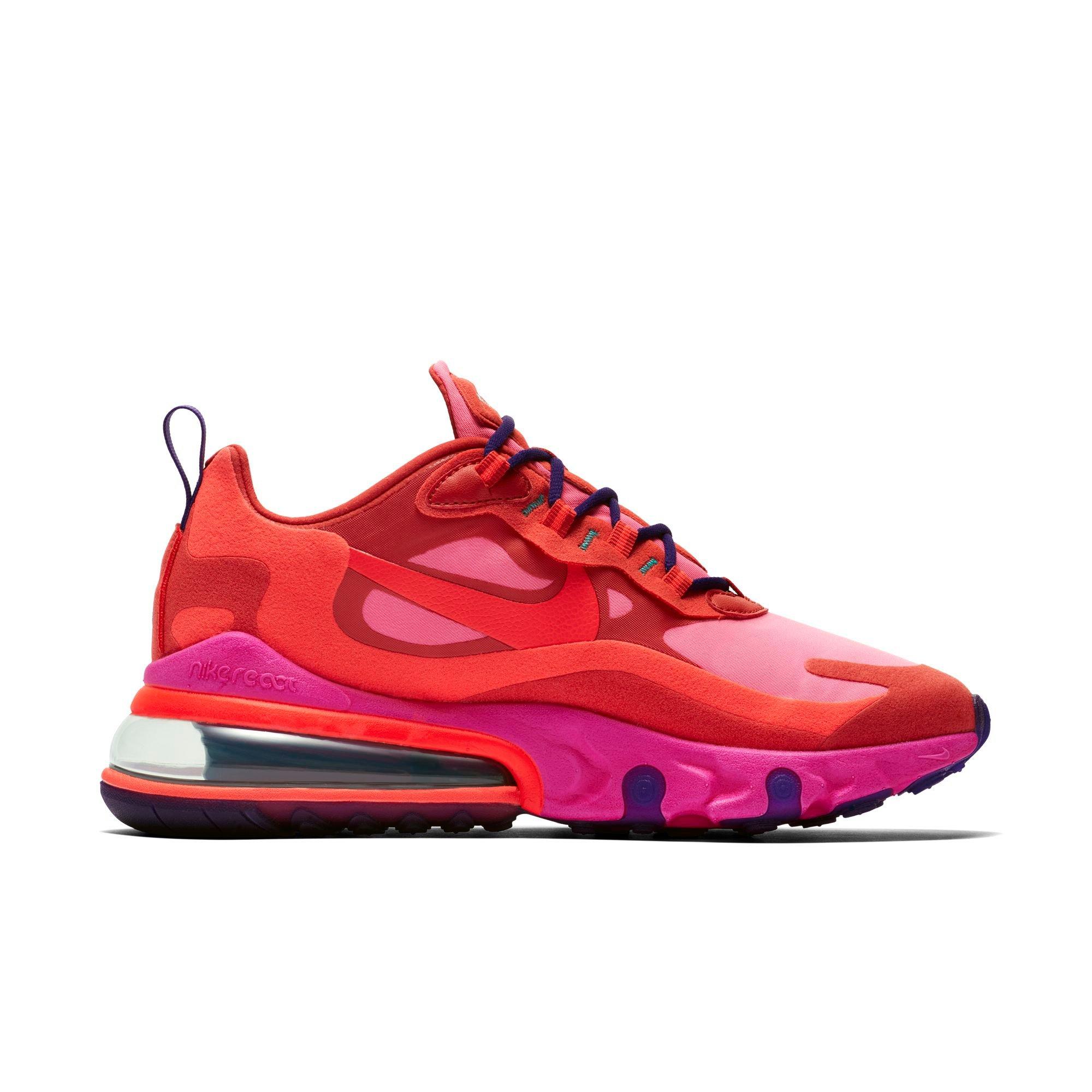 pink and red nike air max