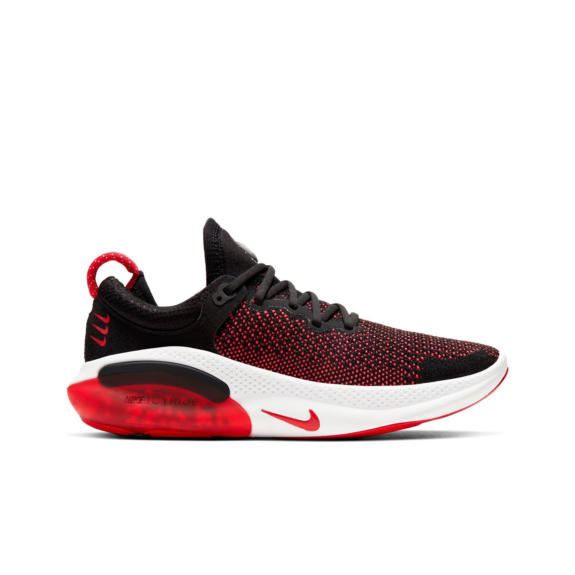 women's red and black nike shoes