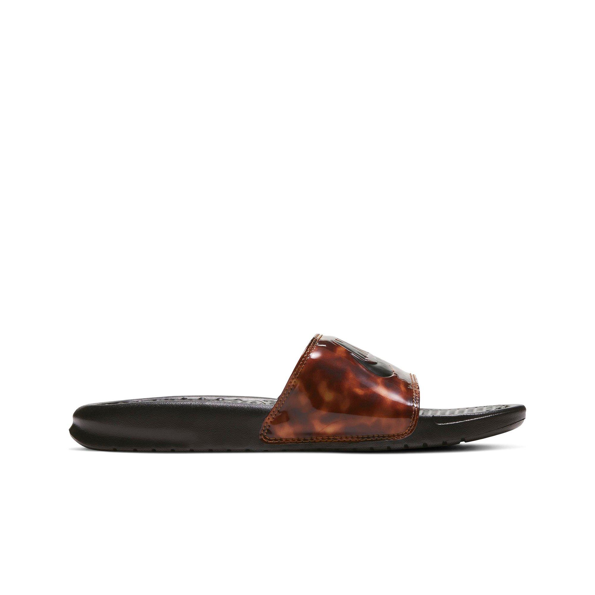 nike benassi tortoise shell
