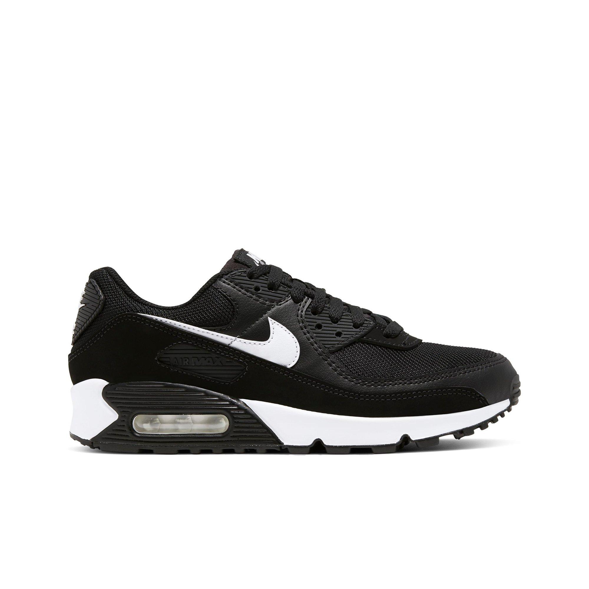 nike shoes black and white air max