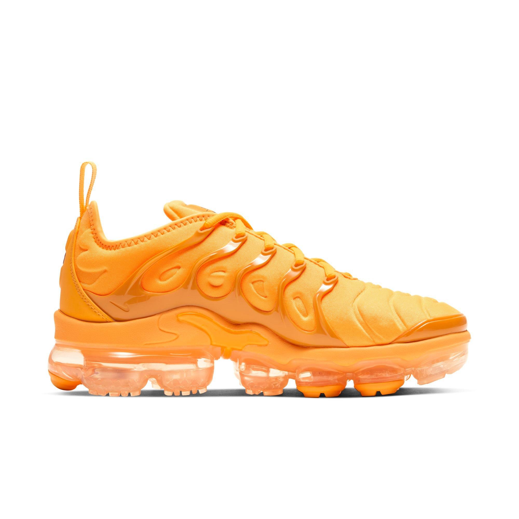 nike air vapormax plus orange womens casual shoes