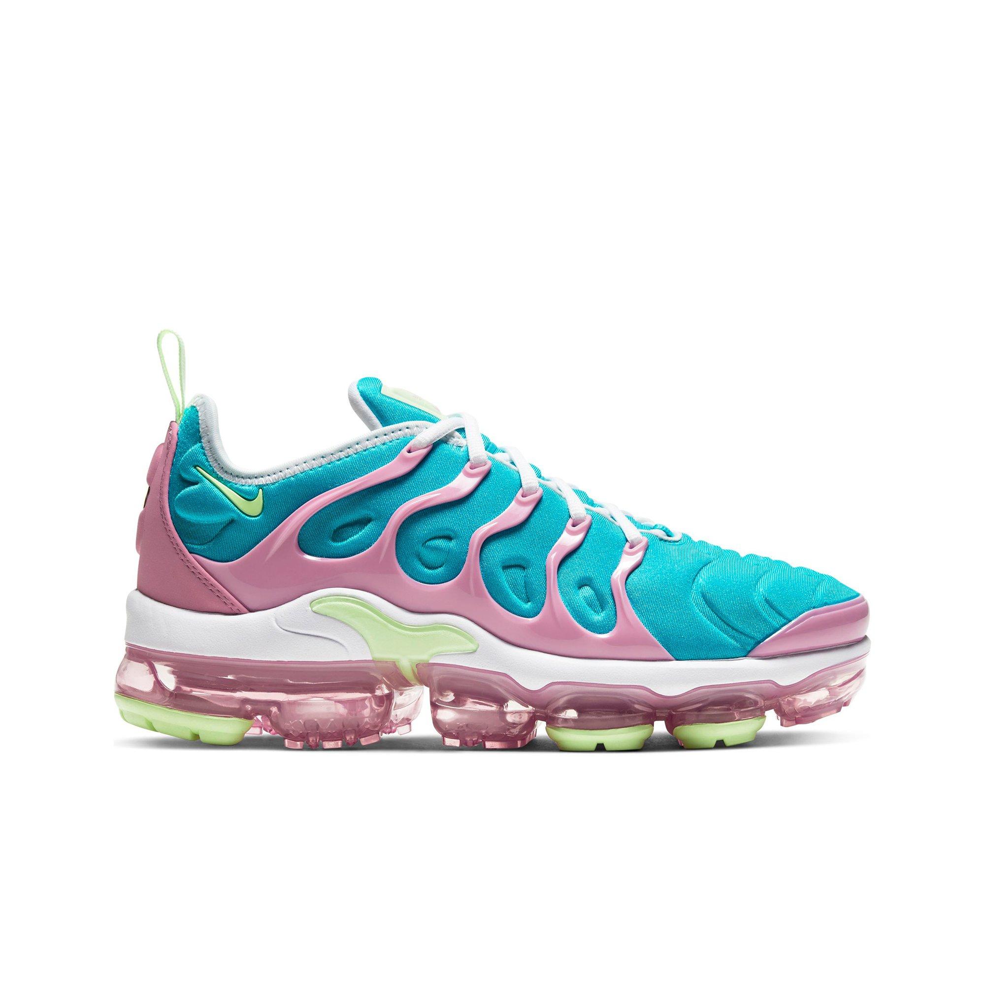 womens vapormax blue and pink