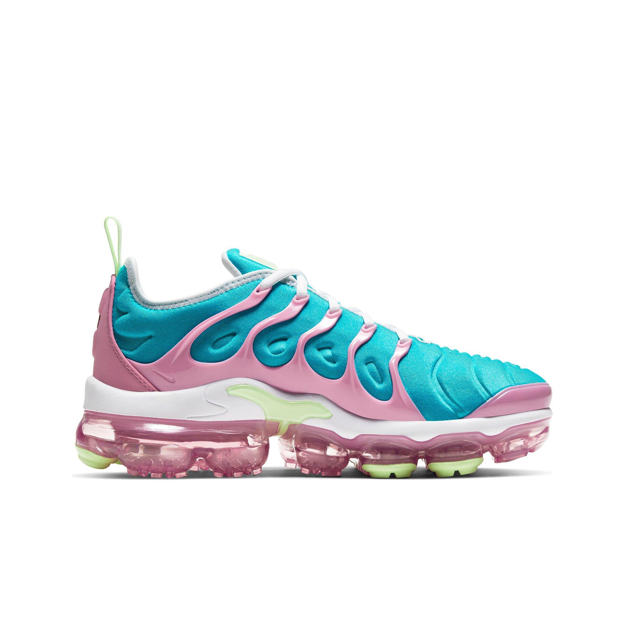 vapormax turquoise and pink
