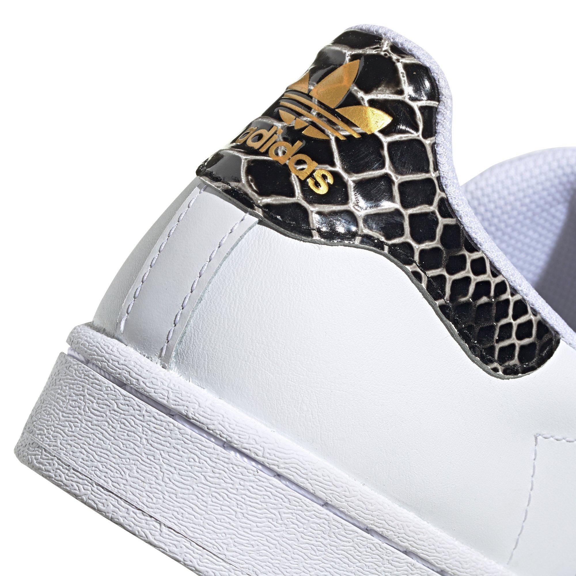 adidas superstar snakeskin white