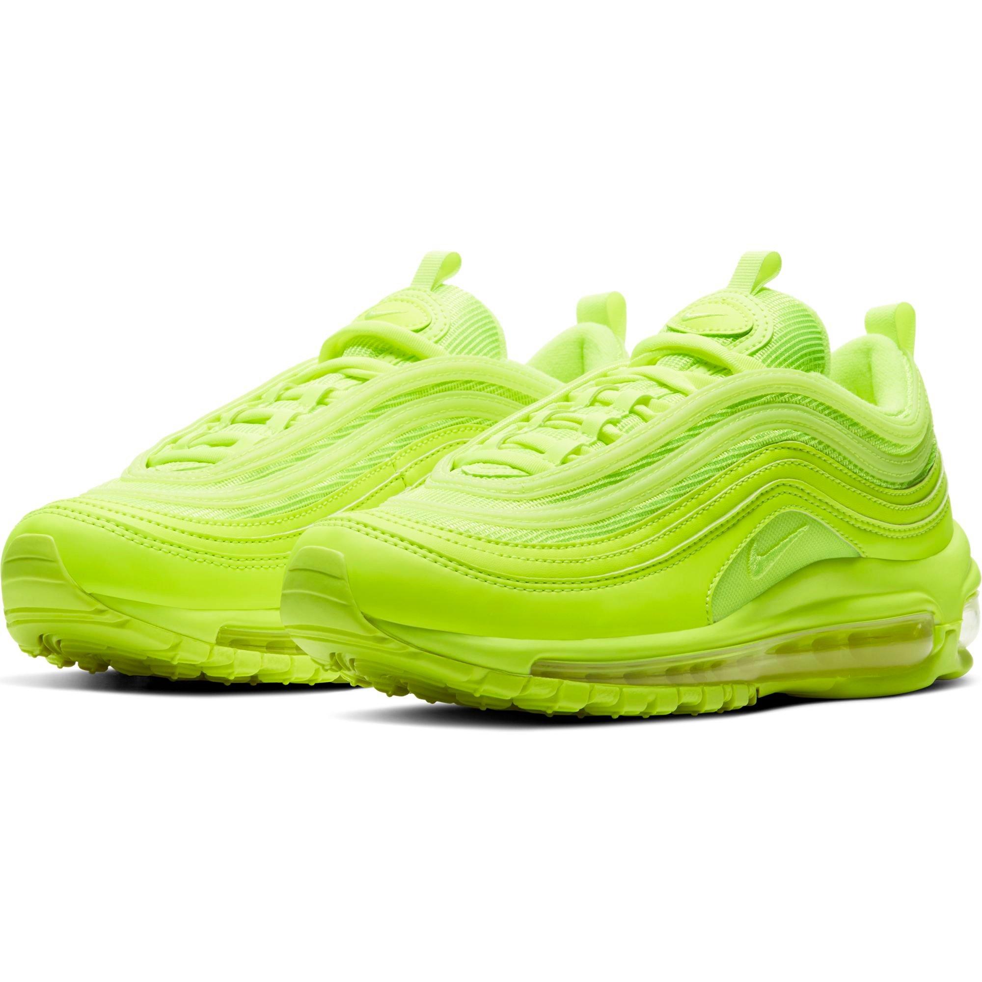 neon green nike air max womens