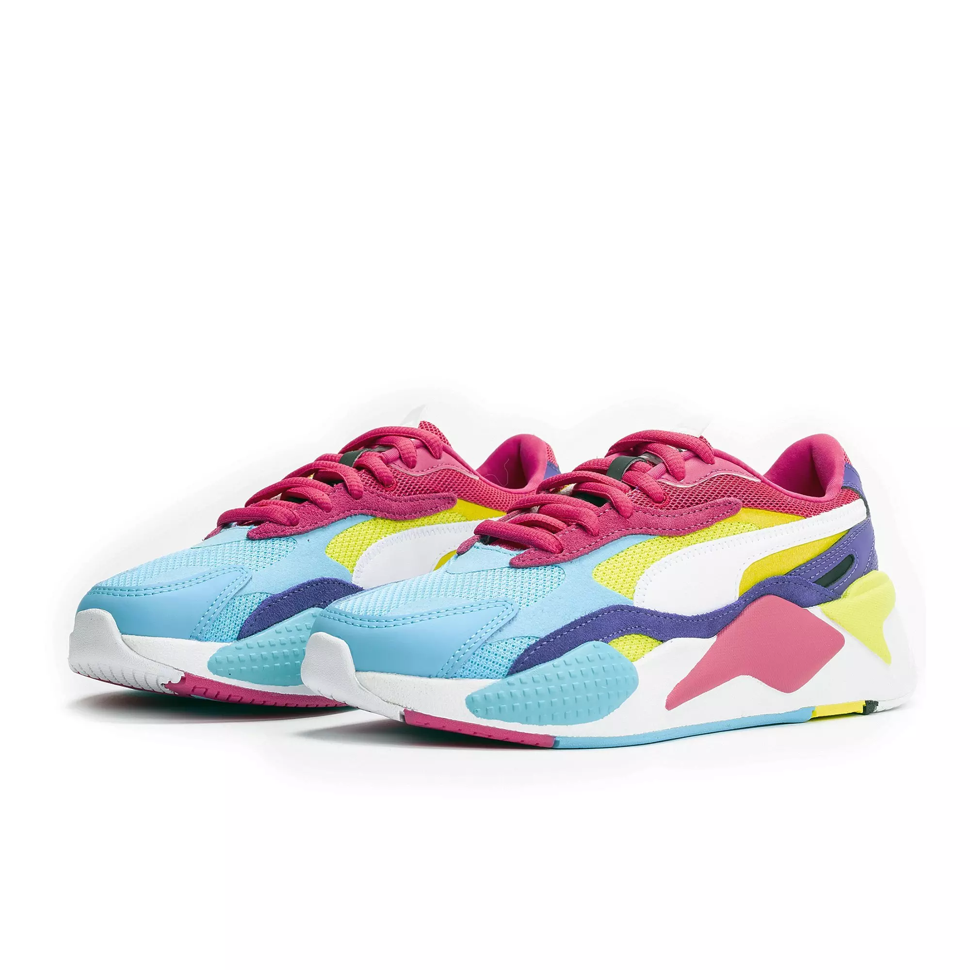 PUMA RS-X Puzzle "Purple" Women's Shoe - MULTI-COLOR