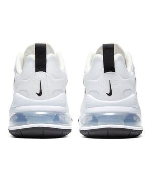 Nike Air Max 270 React White Black Metallic Silver Women S Shoe Hibbett City Gear
