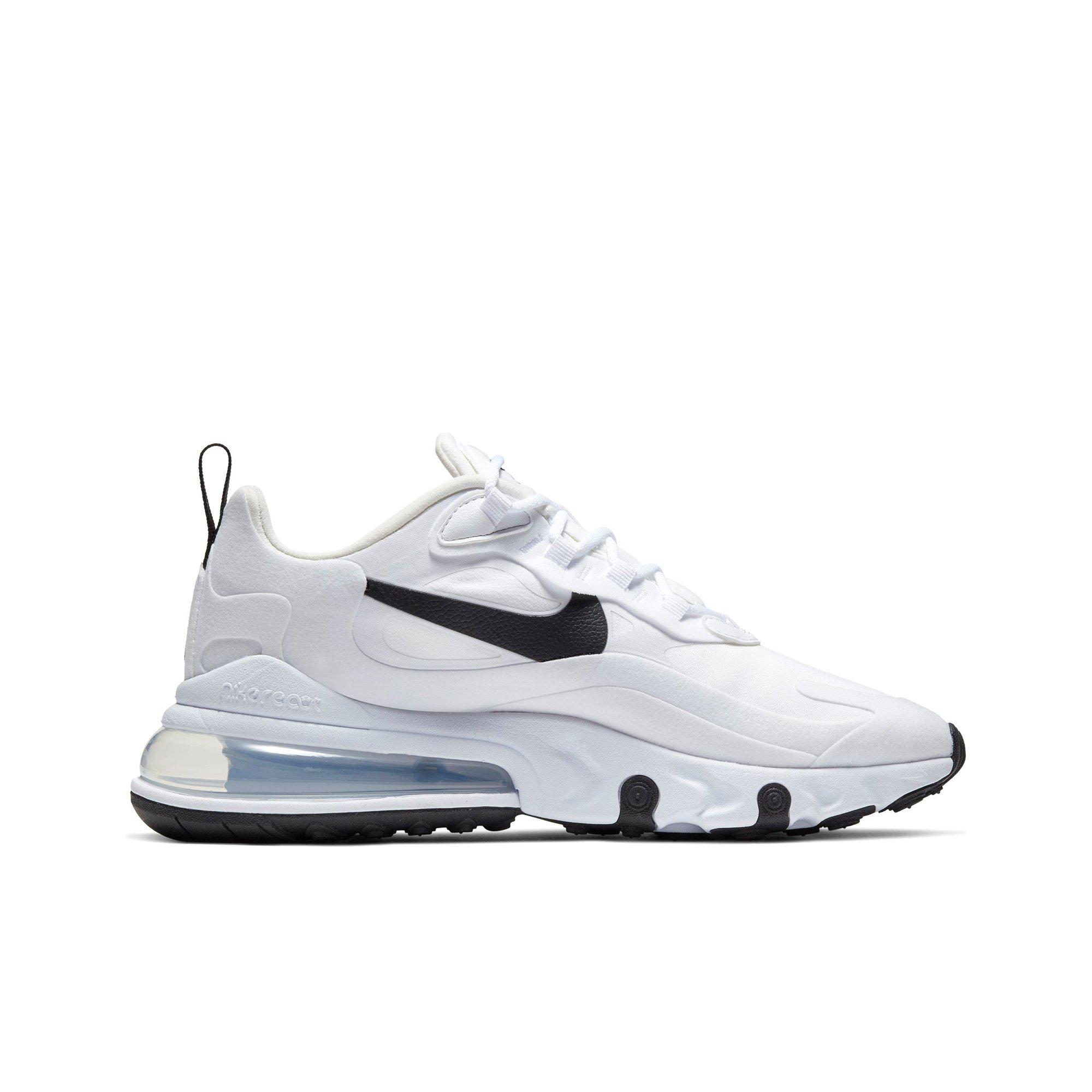 air max 270 react white silver