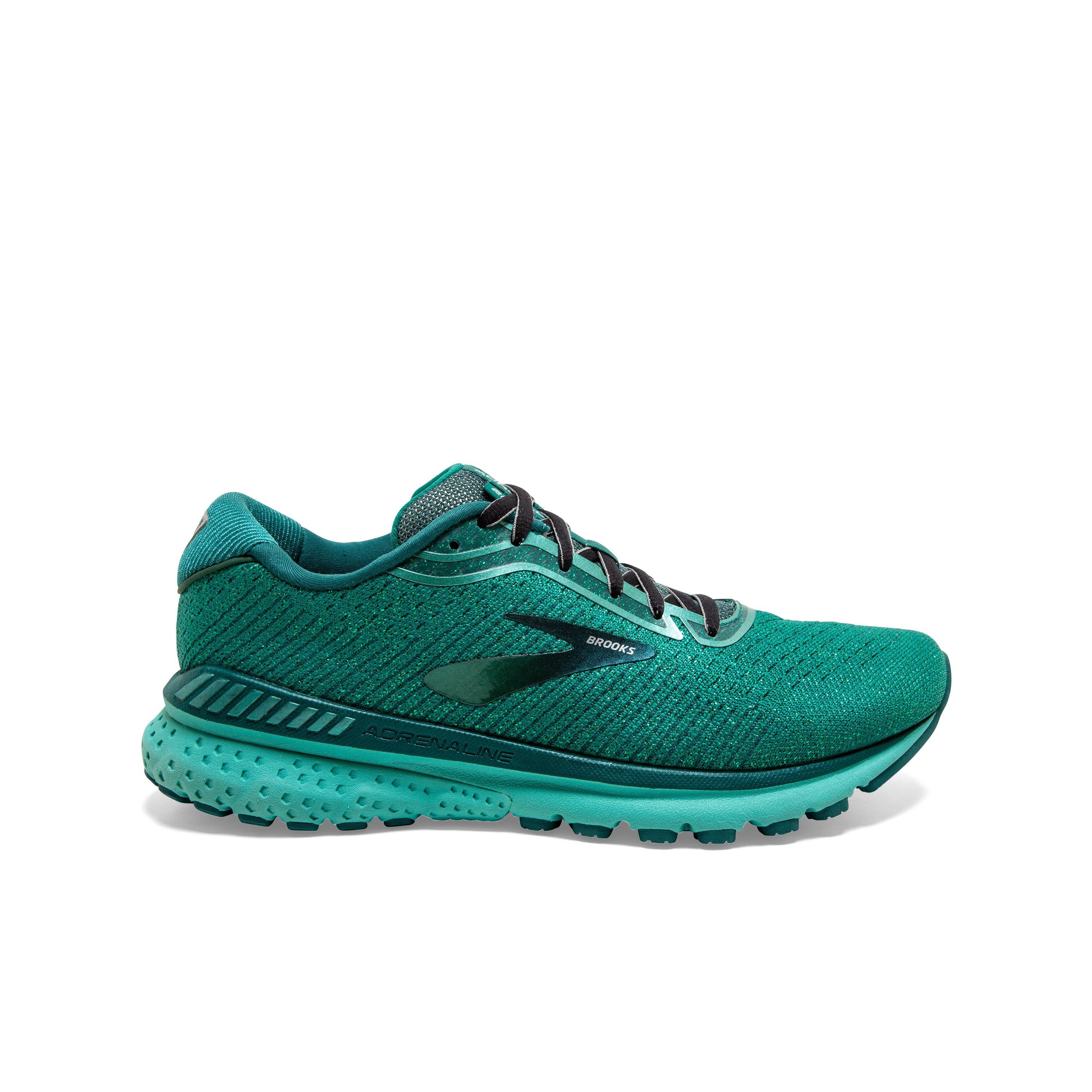 brooks teal shoes