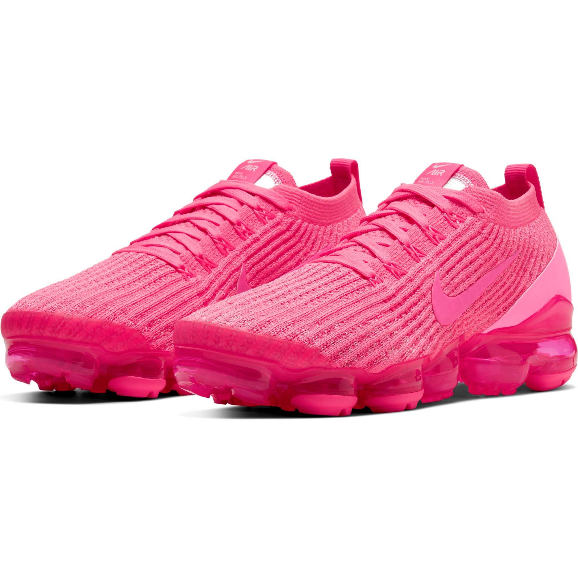 pink nike flyknit vapormax