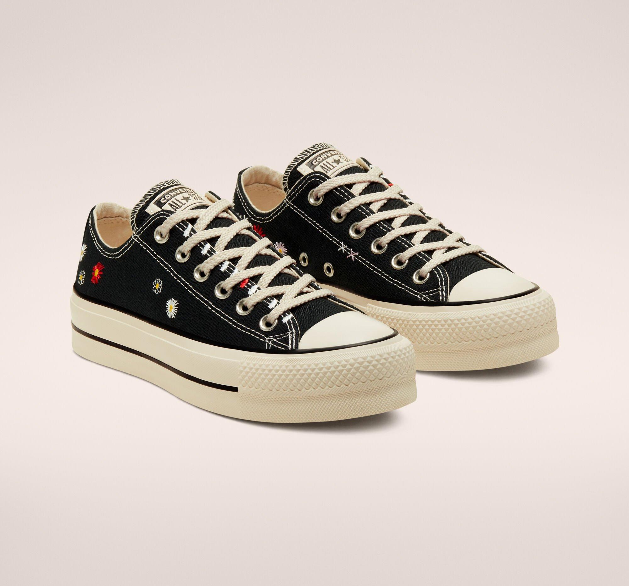 flower platform converse