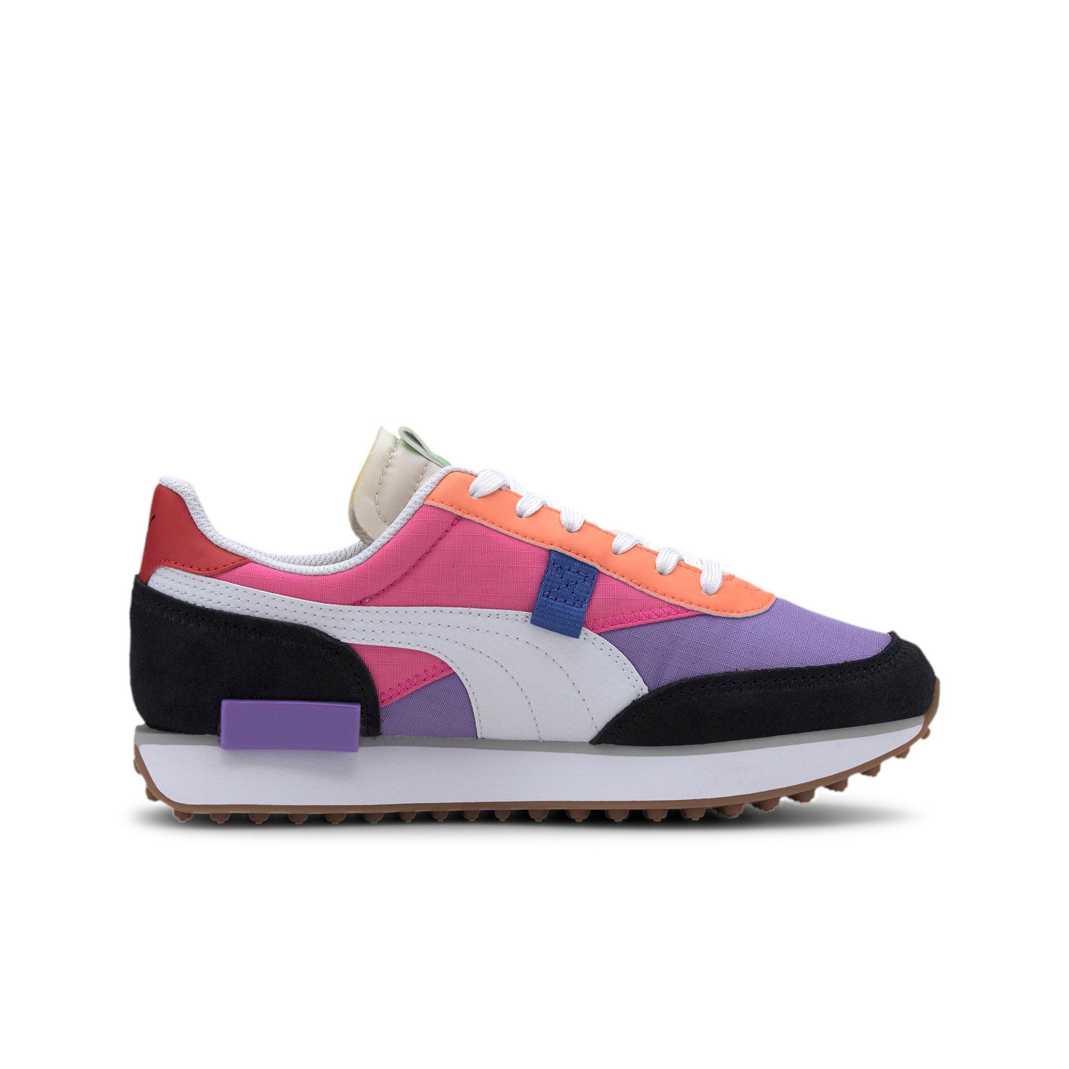 Pink and shop purple pumas