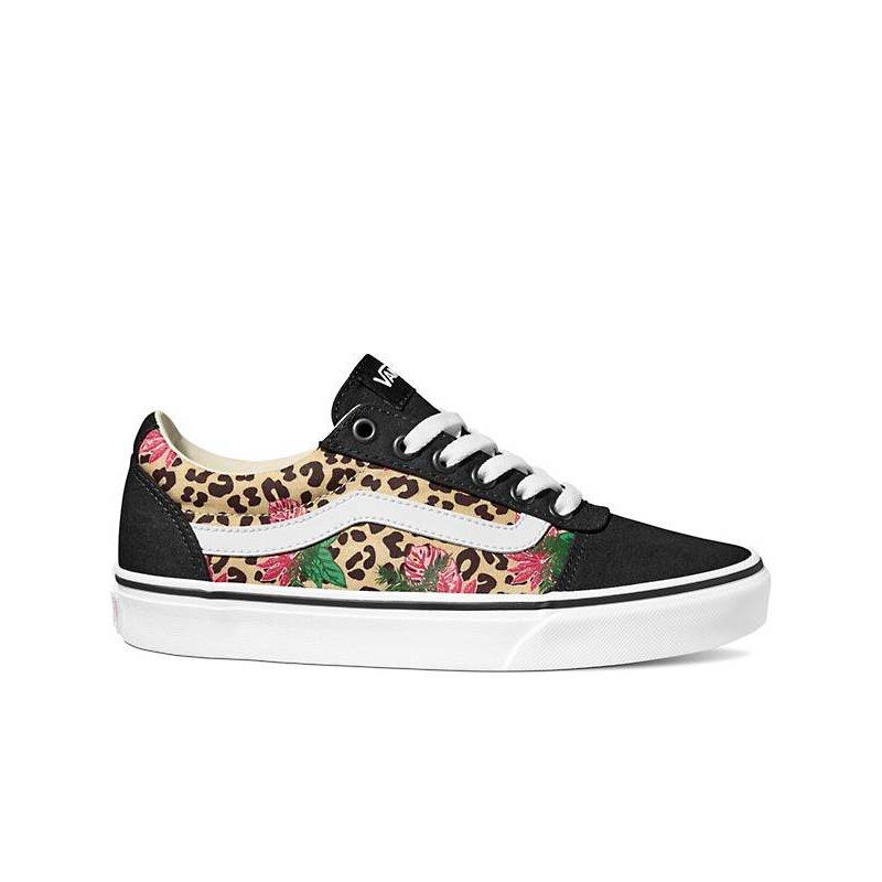 womens cheetah print vans