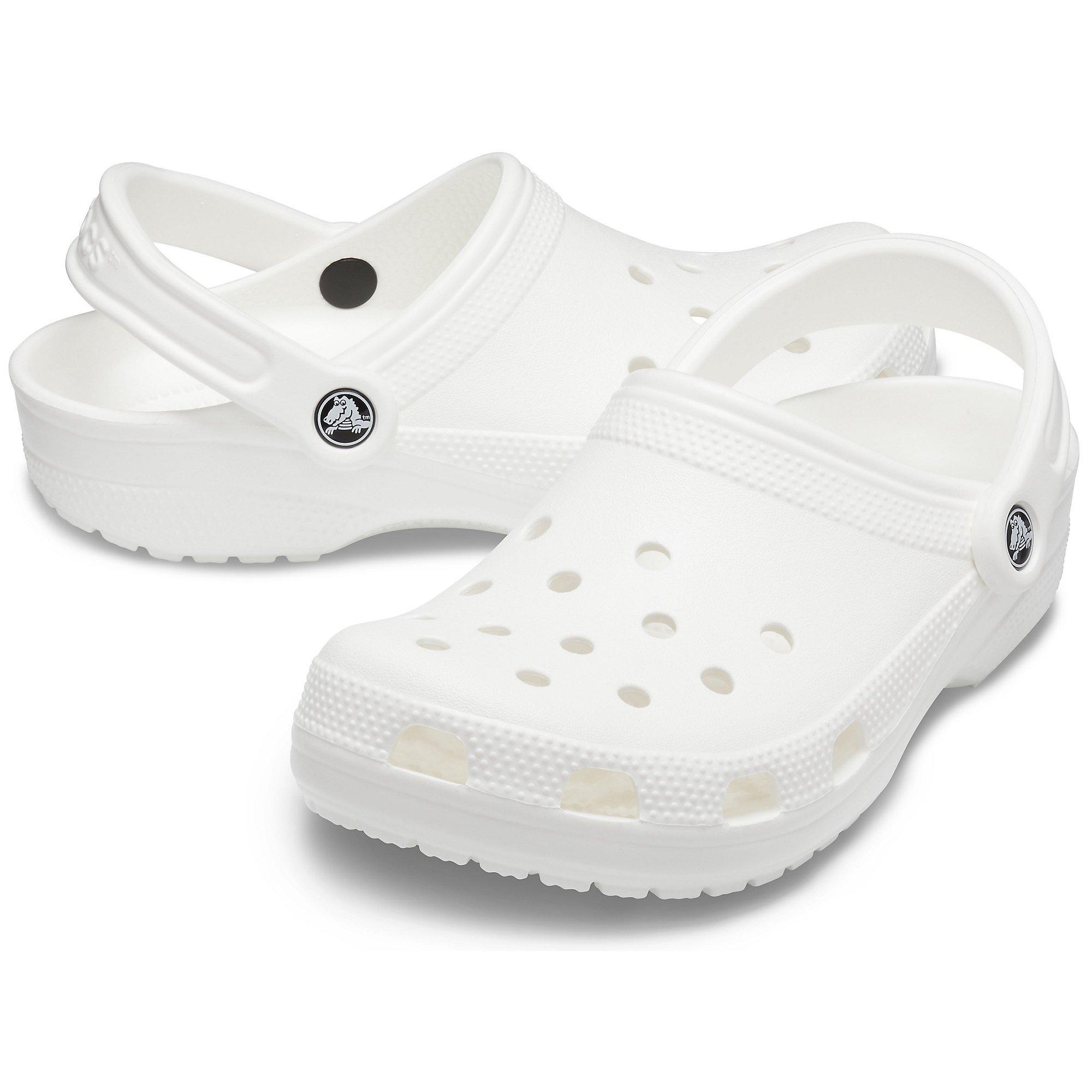 Womens white crocs size shop 8