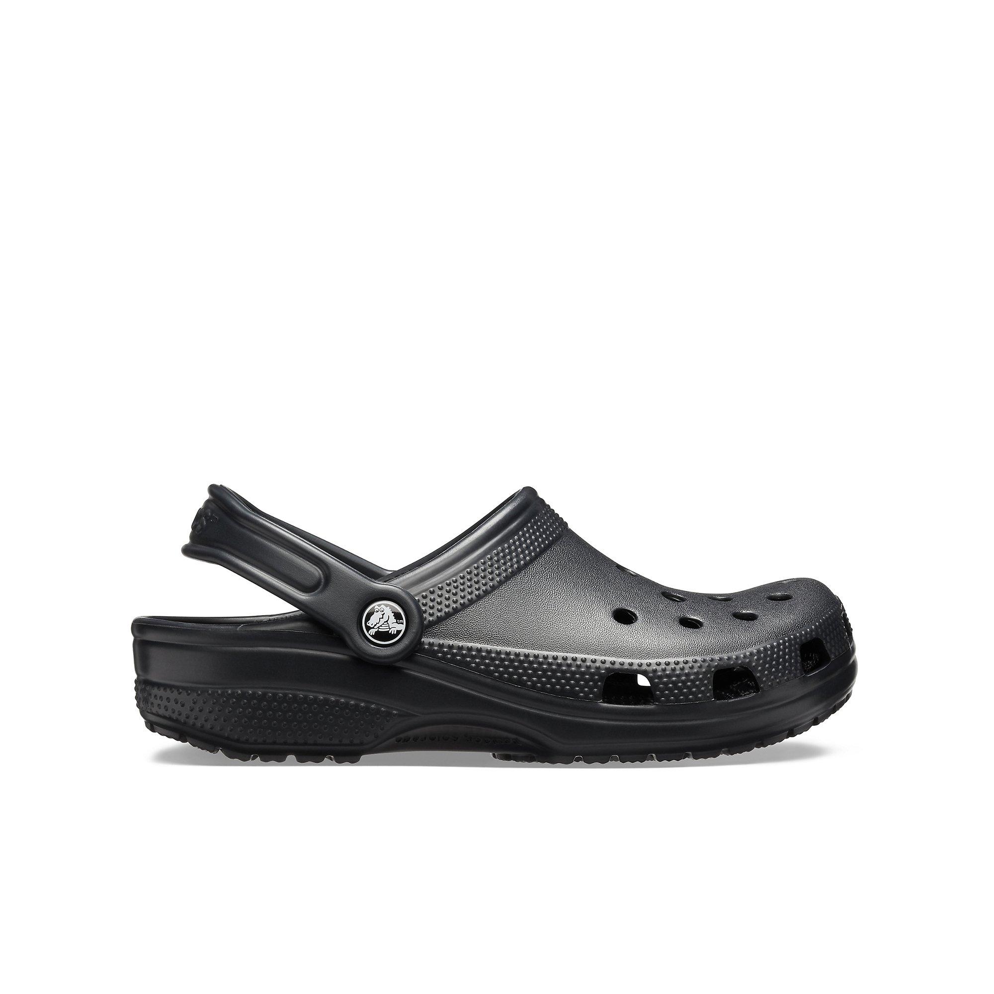 womens black crocs