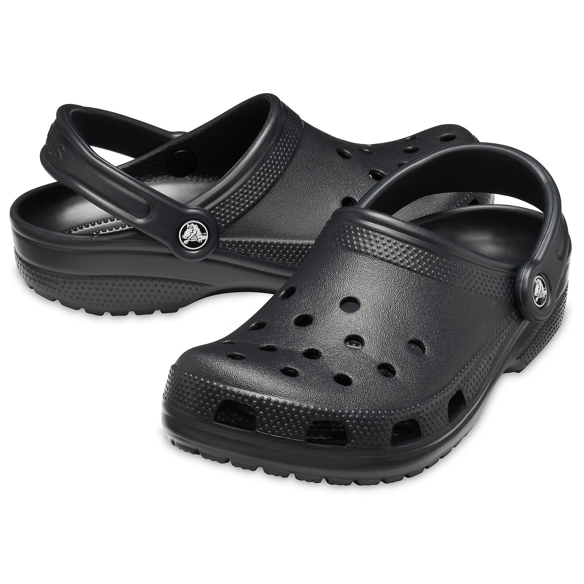 Crocs Classic "Black" Unisex Clog - BLACK Thumbnail View 3