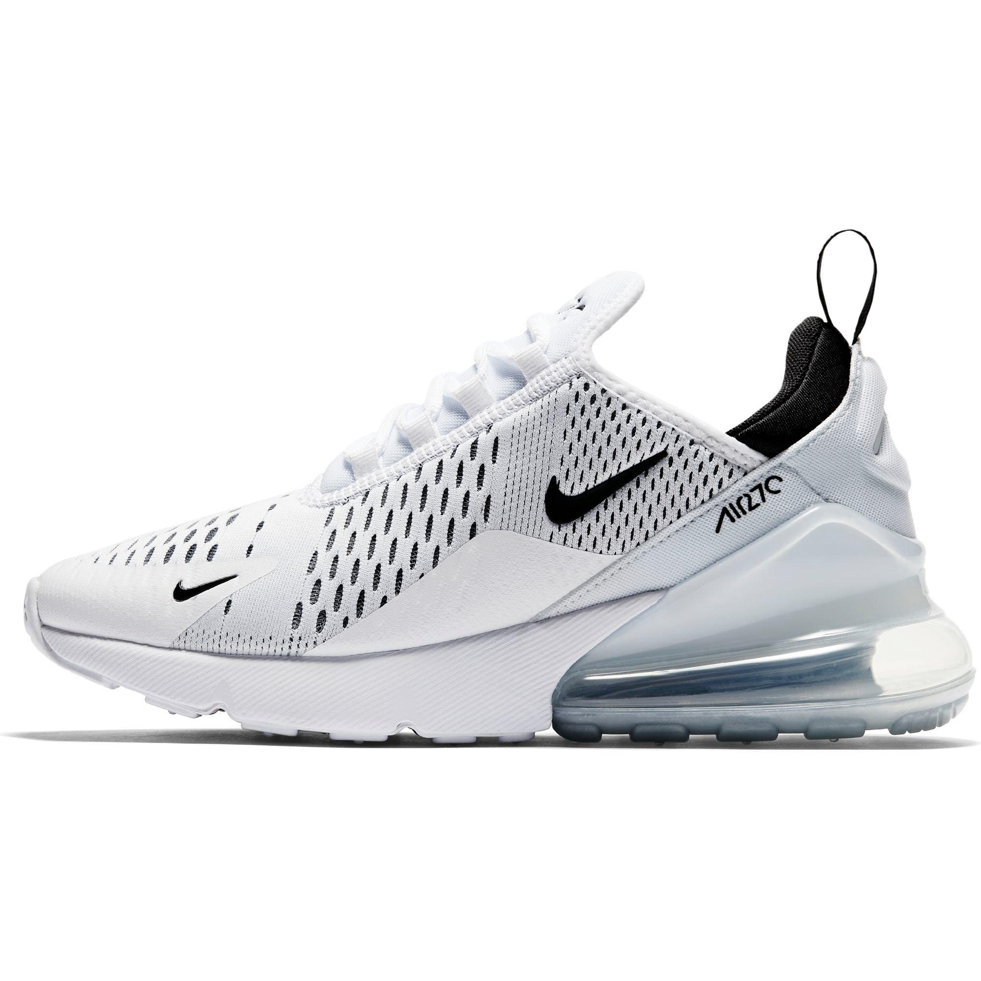 Nike Air Max 270 "White/Black" Women's Shoe - WHITE/BLACK Thumbnail View 3