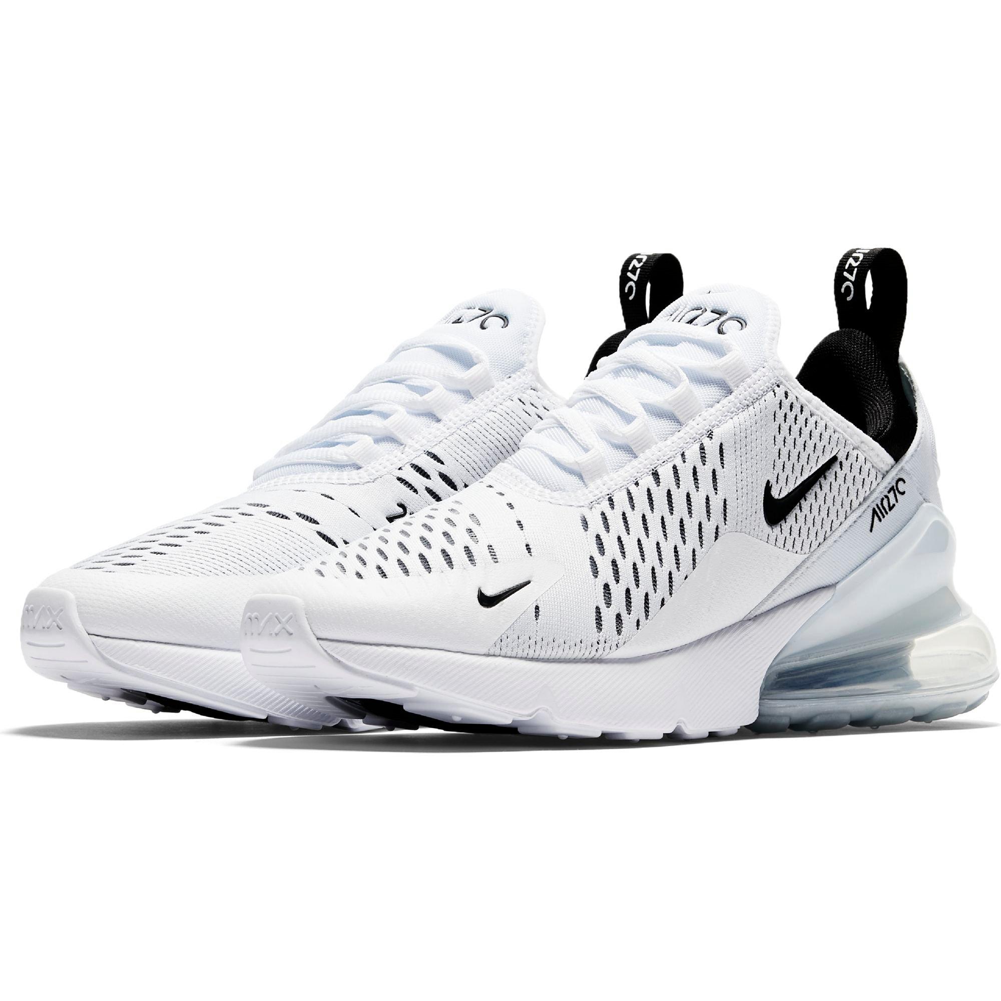 Nike Air Max 270 "White/Black" Women's Shoe - WHITE/BLACK Thumbnail View 4