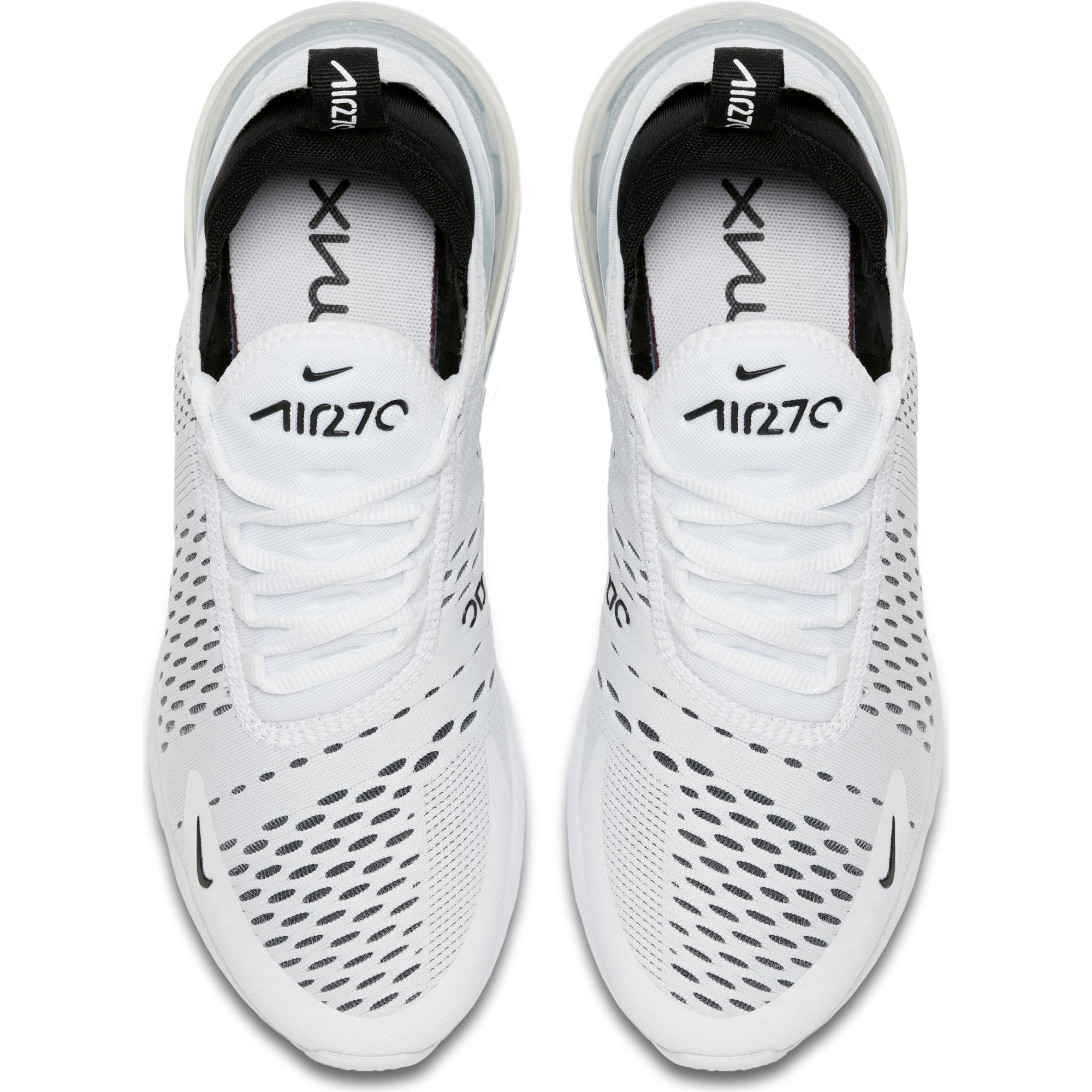 Women's Nike Air Max 270 (White/Black) 6