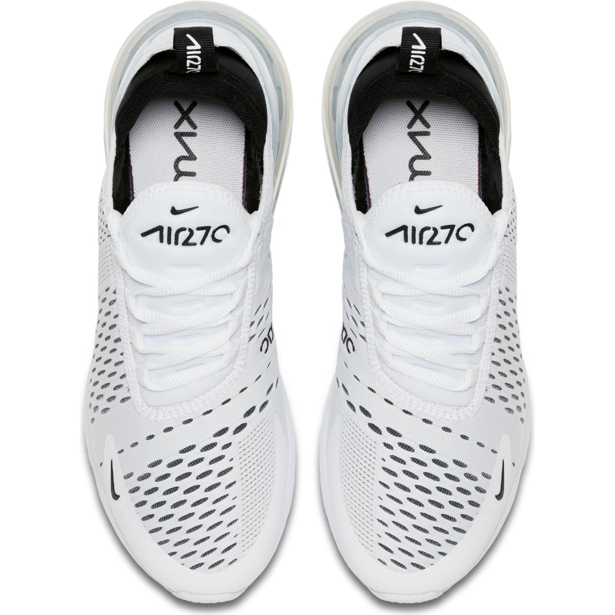 Nike Air Max 270 "White/Black" Women's Shoe - WHITE/BLACK Thumbnail View 5