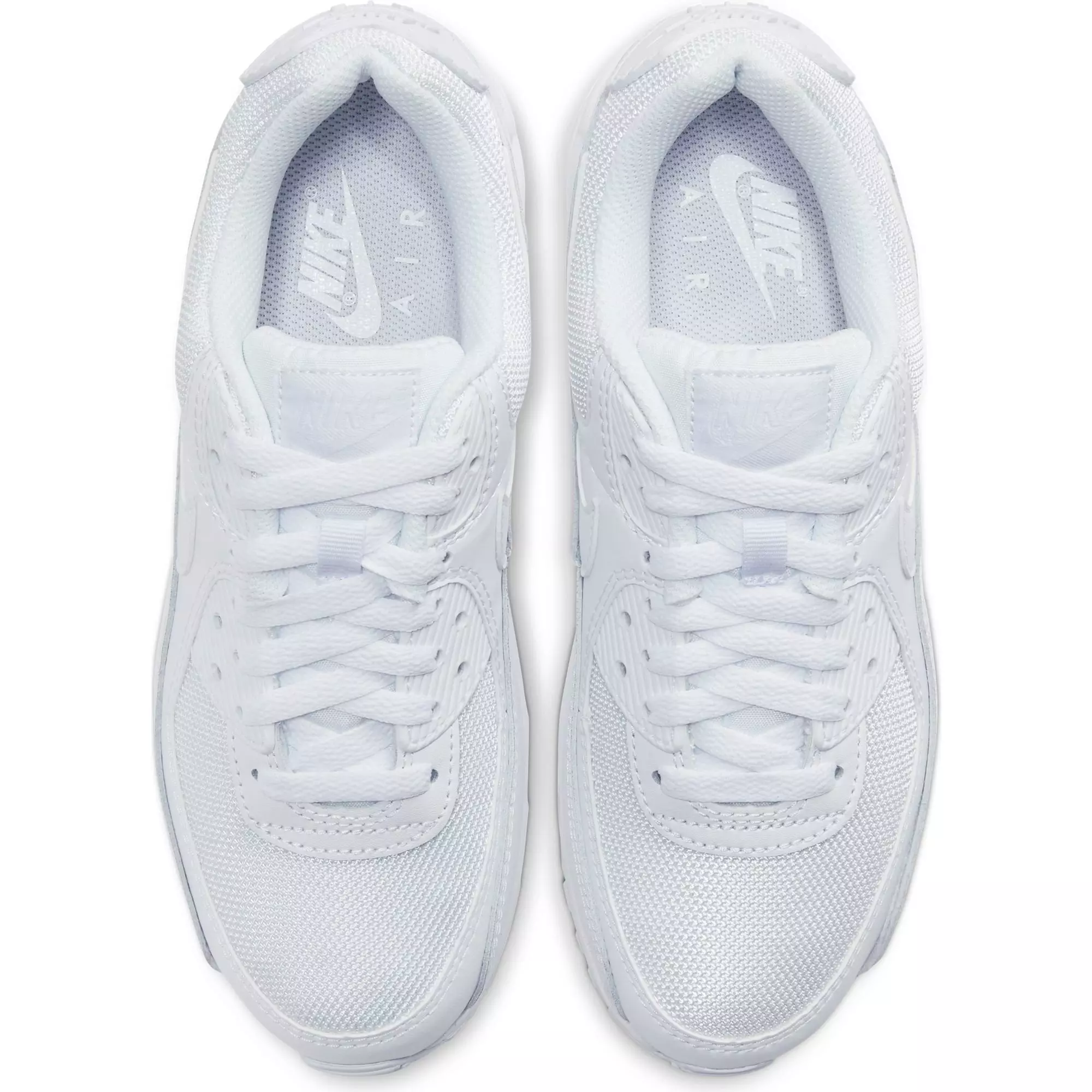 Nike Air Max 90 "White/Wolf Grey" Women's Shoe - WHITE