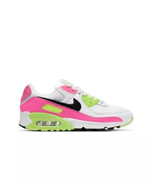 archivo Pertenece niebla Nike Air Max 90 "White/Black/Pink Blast/Ghost Green" Women's Shoe
