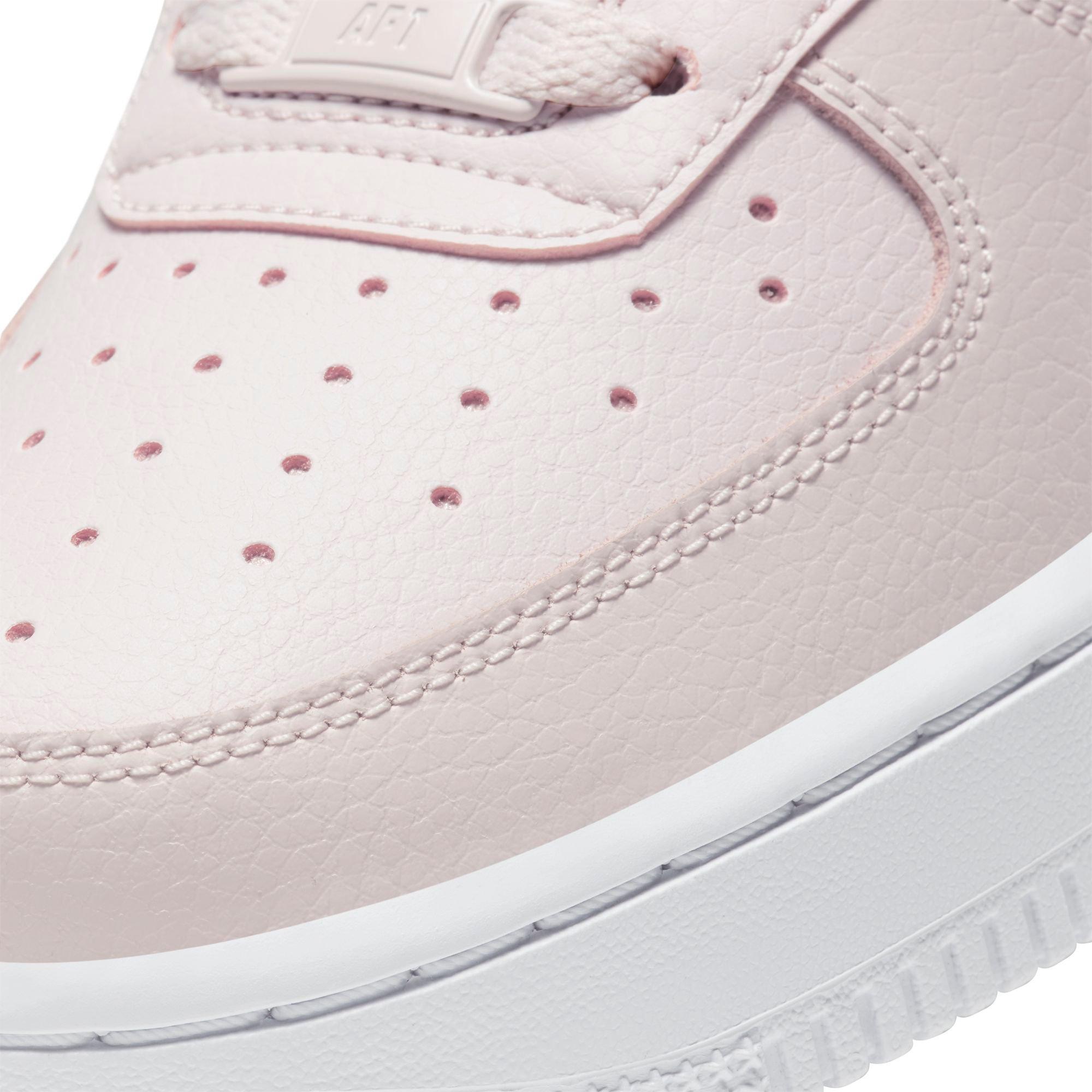 air force 1 07 barely rose irridescent white f