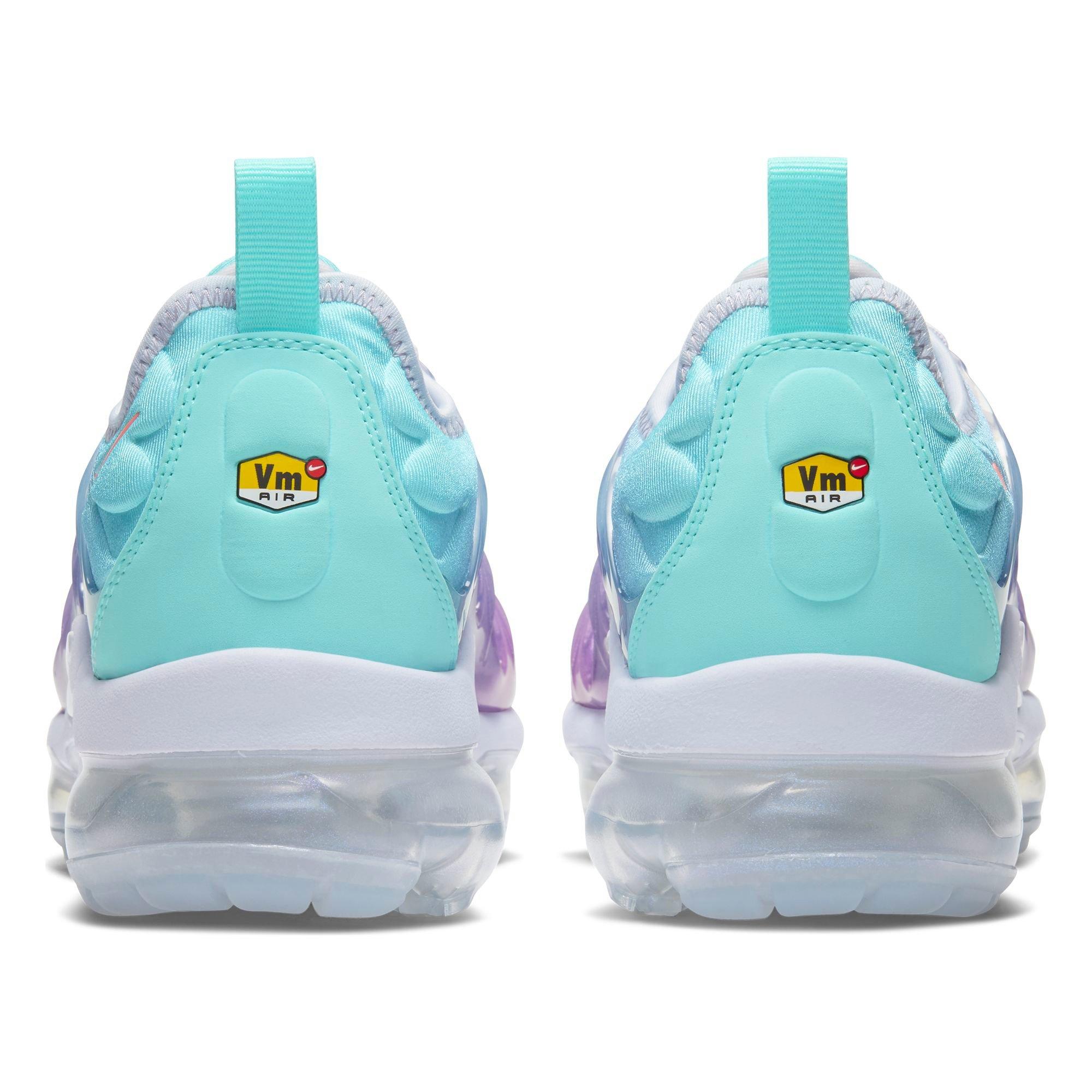 vapormax plus pink and yellow