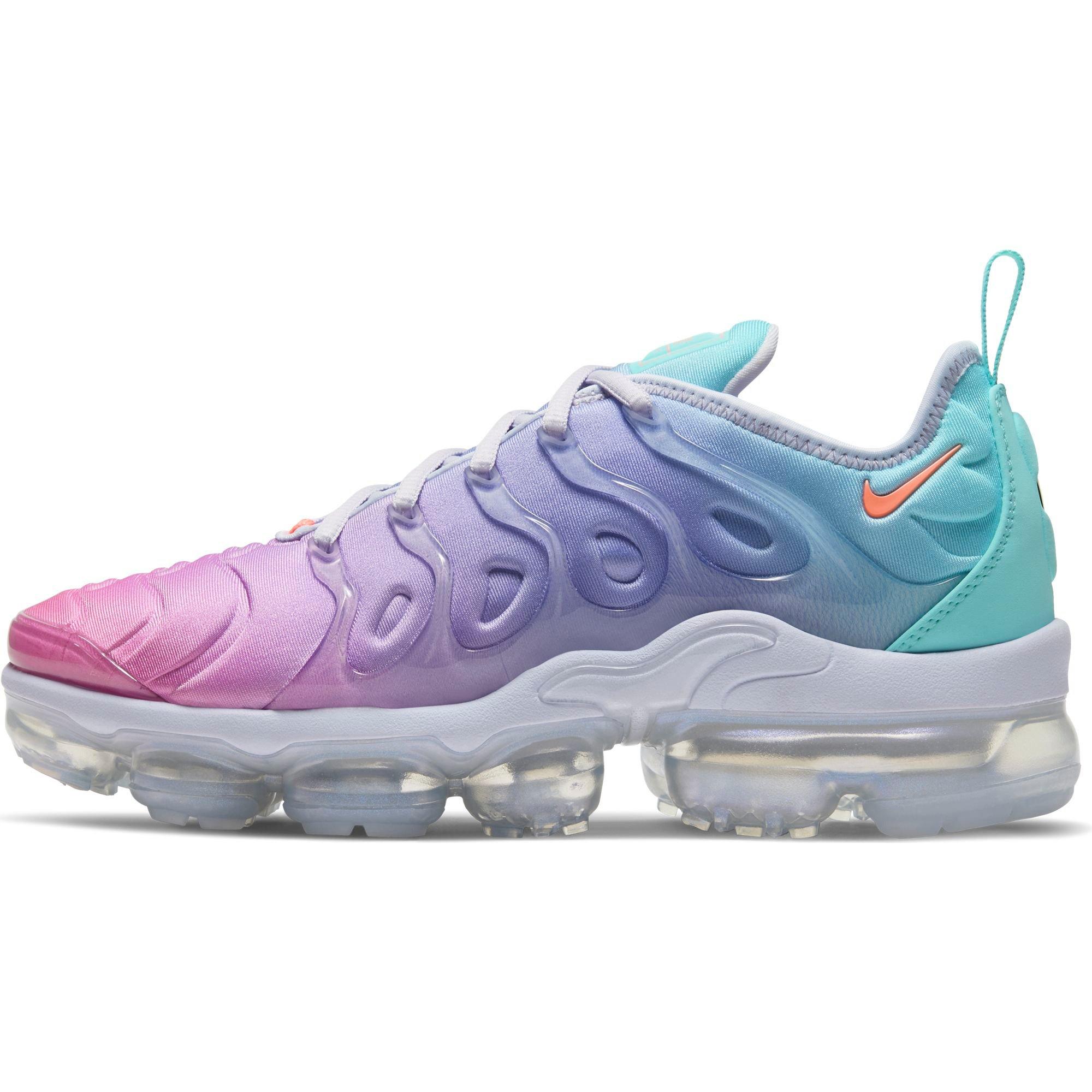 vapormax plus pink and yellow